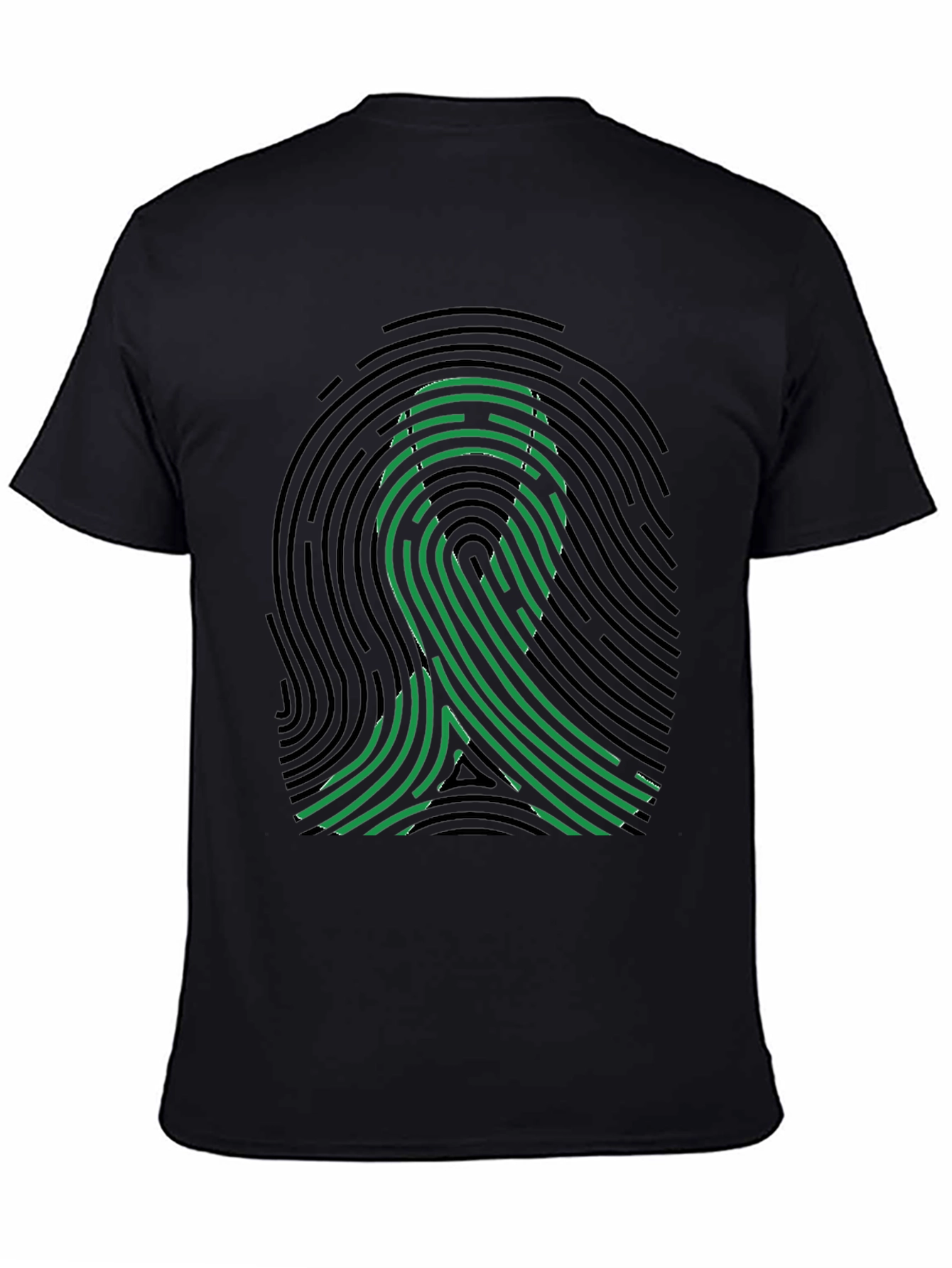 Awareness Ribbon Fingerprint T-Shirt