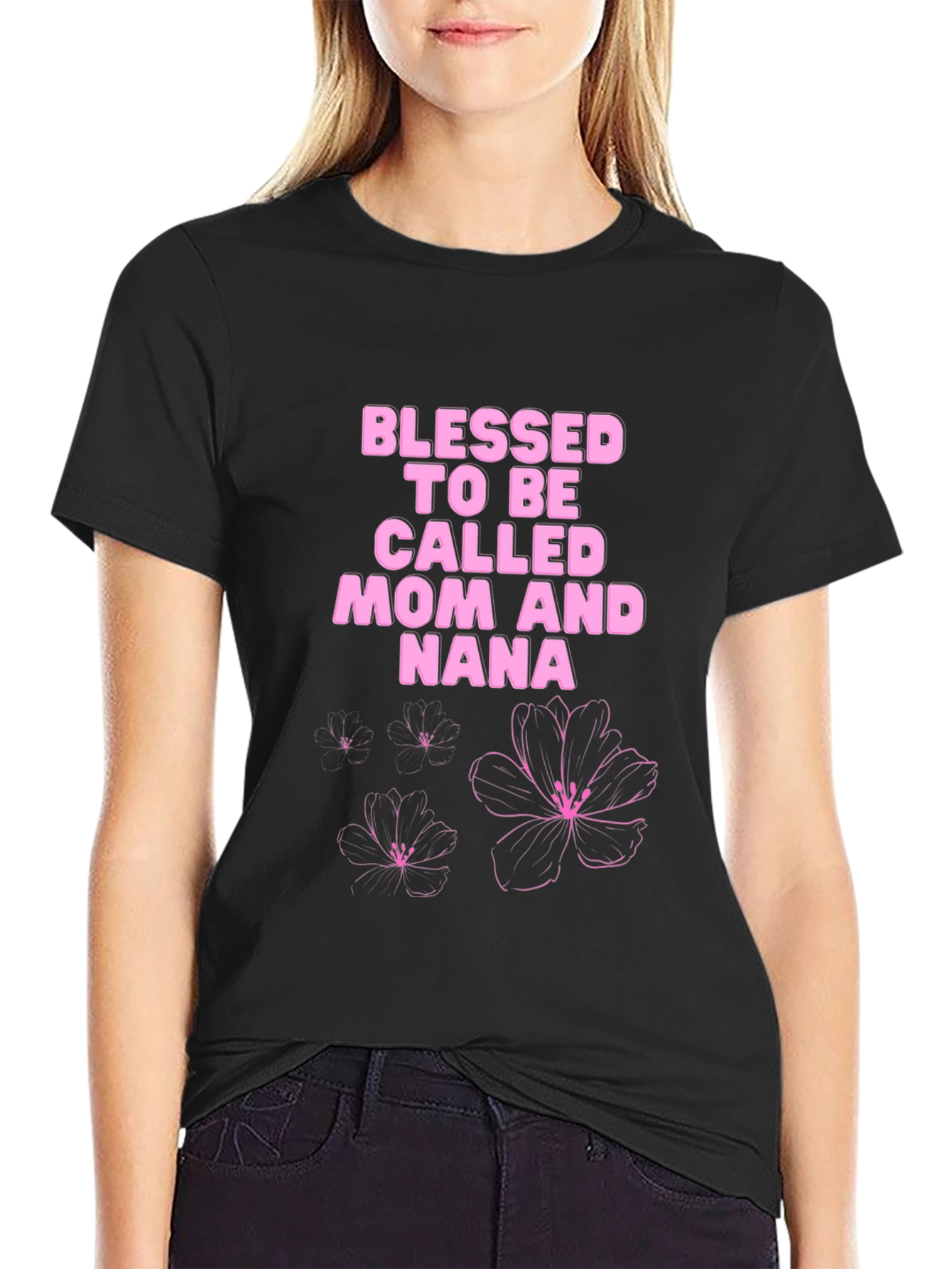 Blessed Mom and Nana Graphic Tee