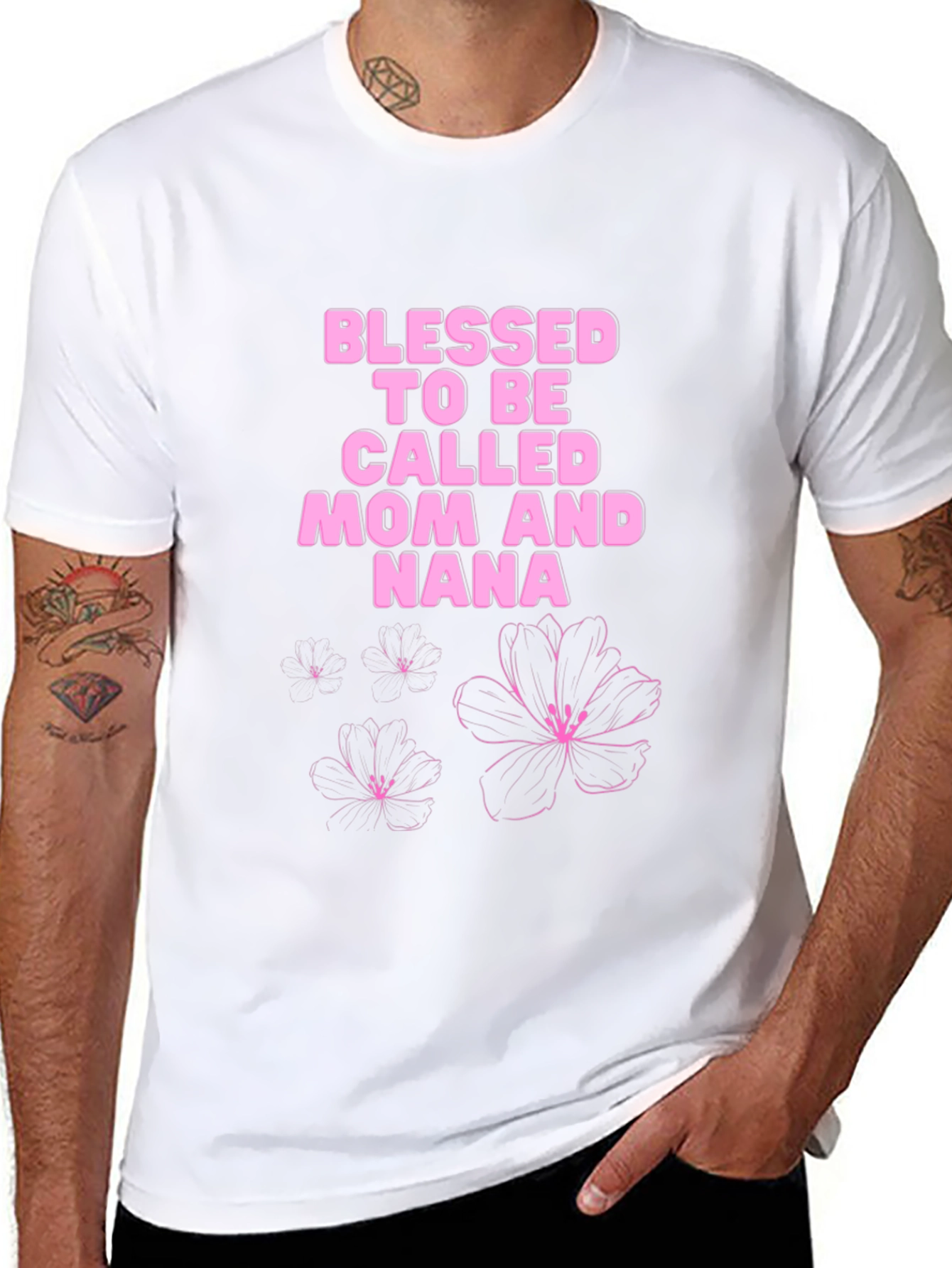 Blessed Mom and Nana Graphic Tee