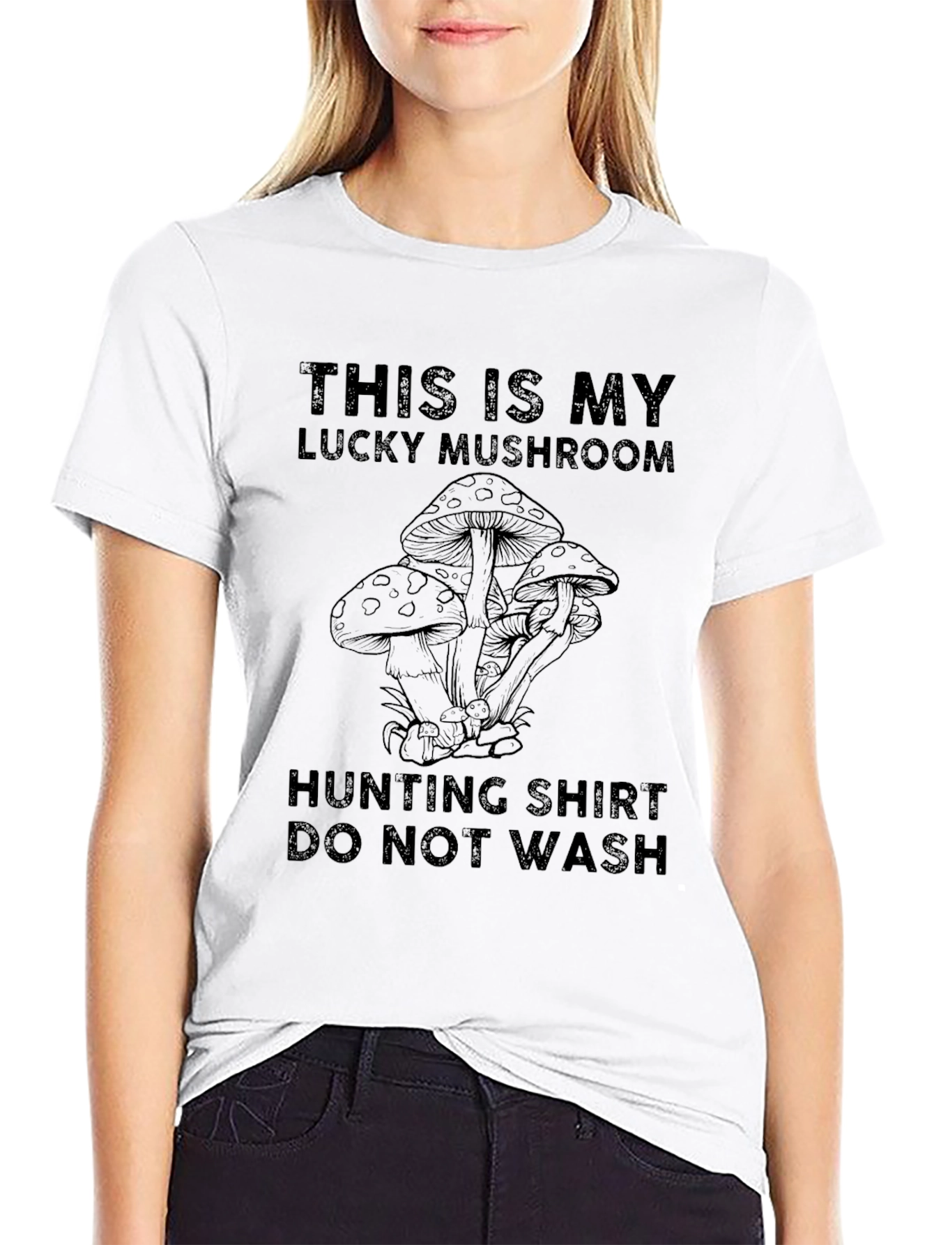 Lucky Mushroom Hunting T-Shirt - Do Not Wash