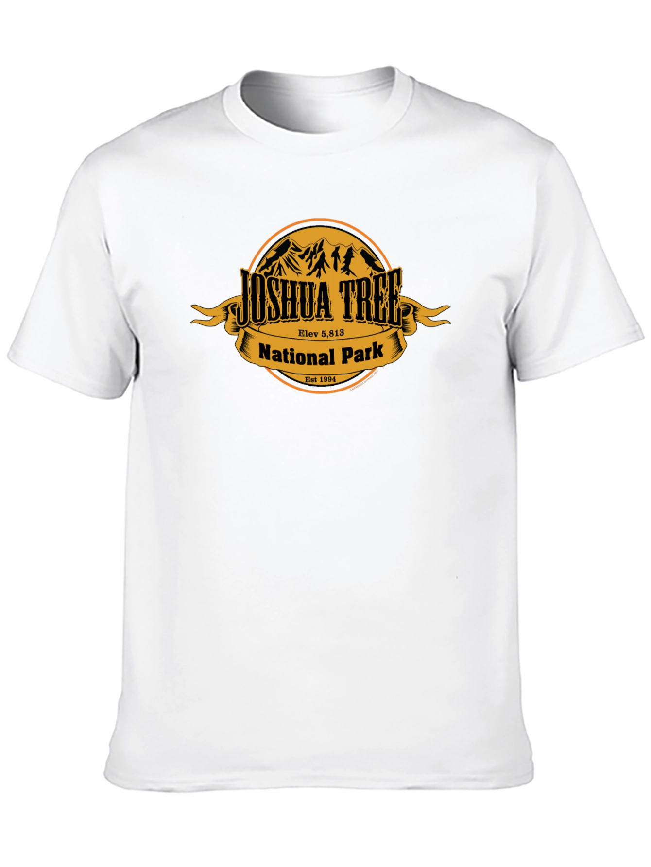 Joshua Tree National Park Black T-Shirt