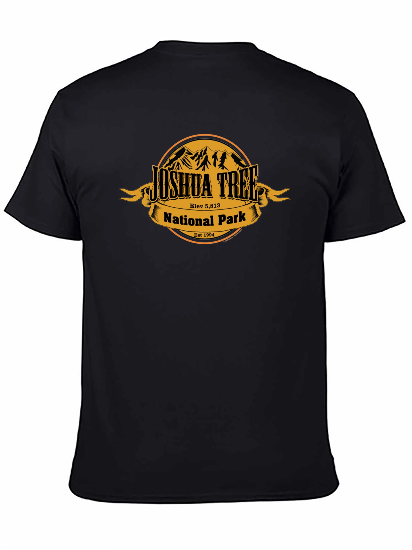 Joshua Tree National Park Black T-Shirt