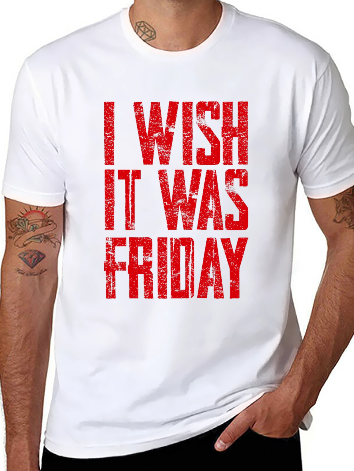 I Wish It Was Friday Graphic Tee
