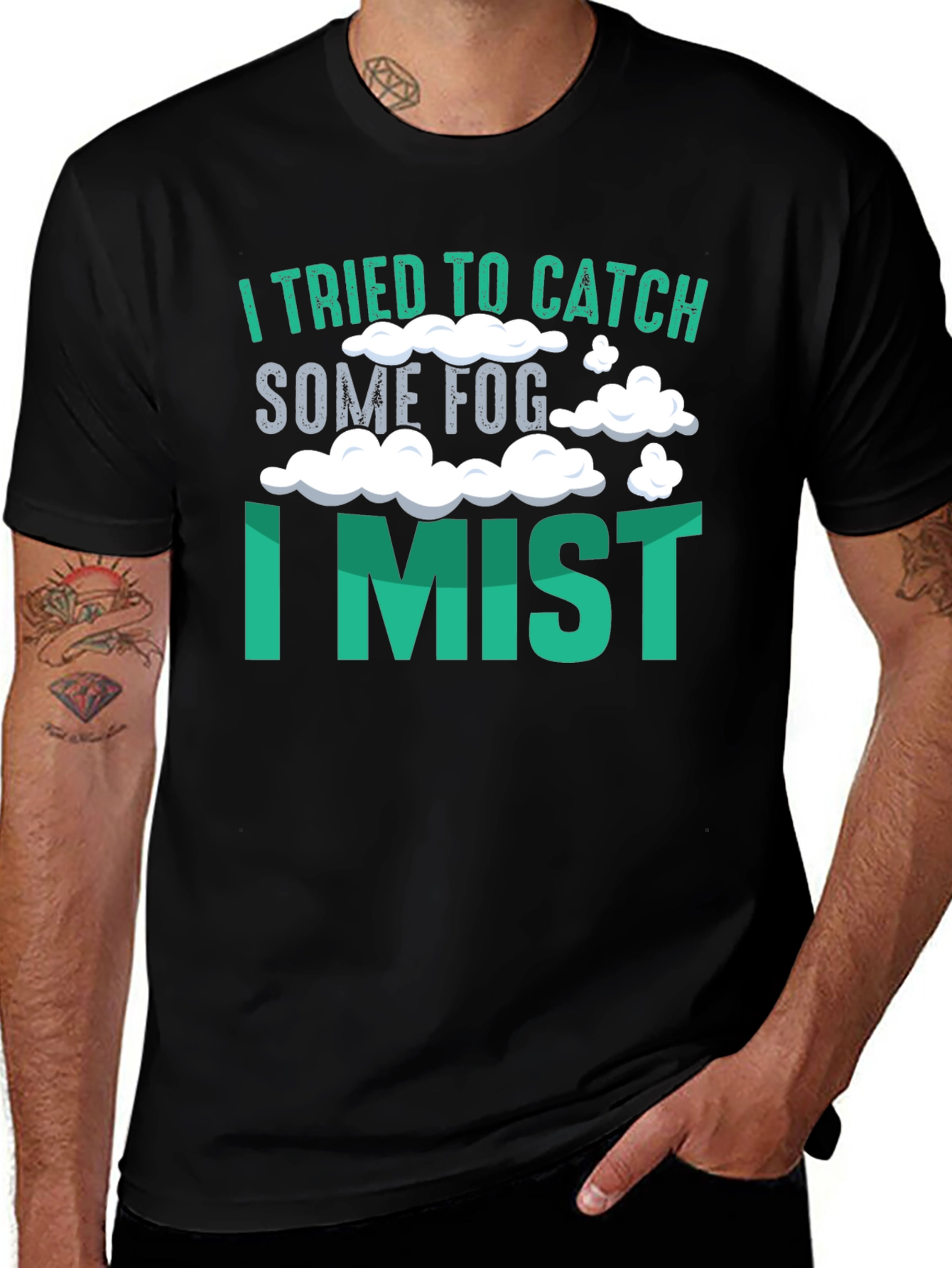Funny I Mist Graphic T-Shirt