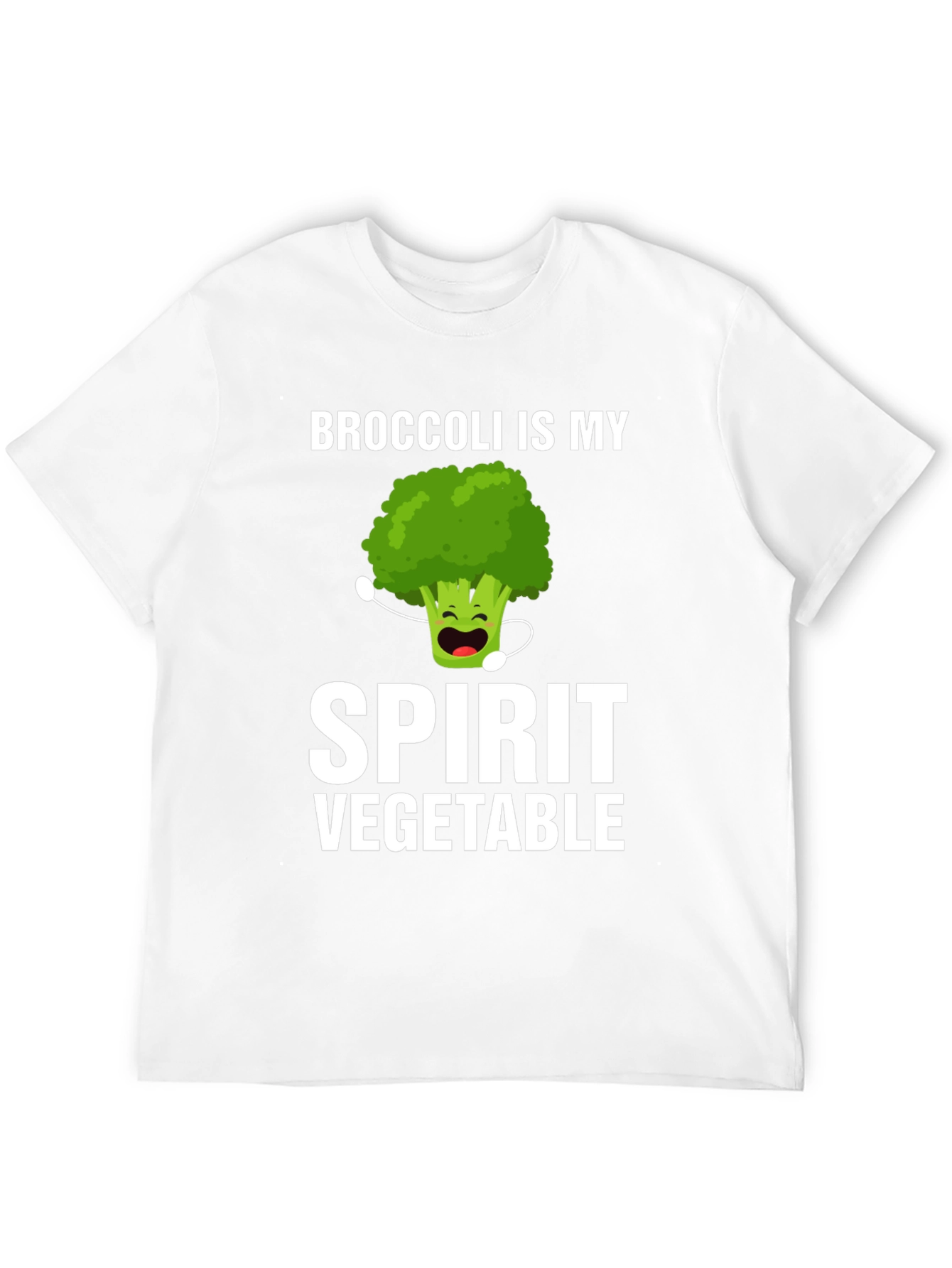 Broccoli Spirit Vegetable T-Shirt Funny Foodie Tee