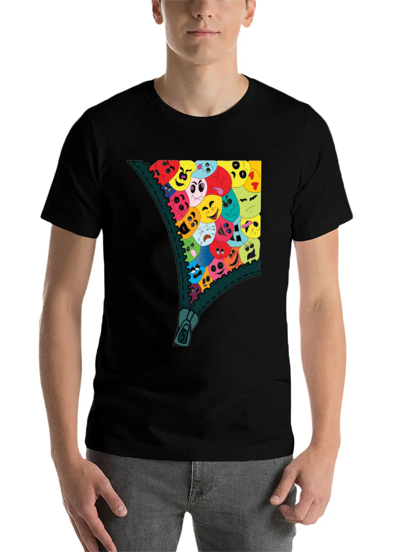 Open Me And A Pack Of Crazies Awaits Unisex Casual T-Shirt – Clean Design For Daily Comfort
