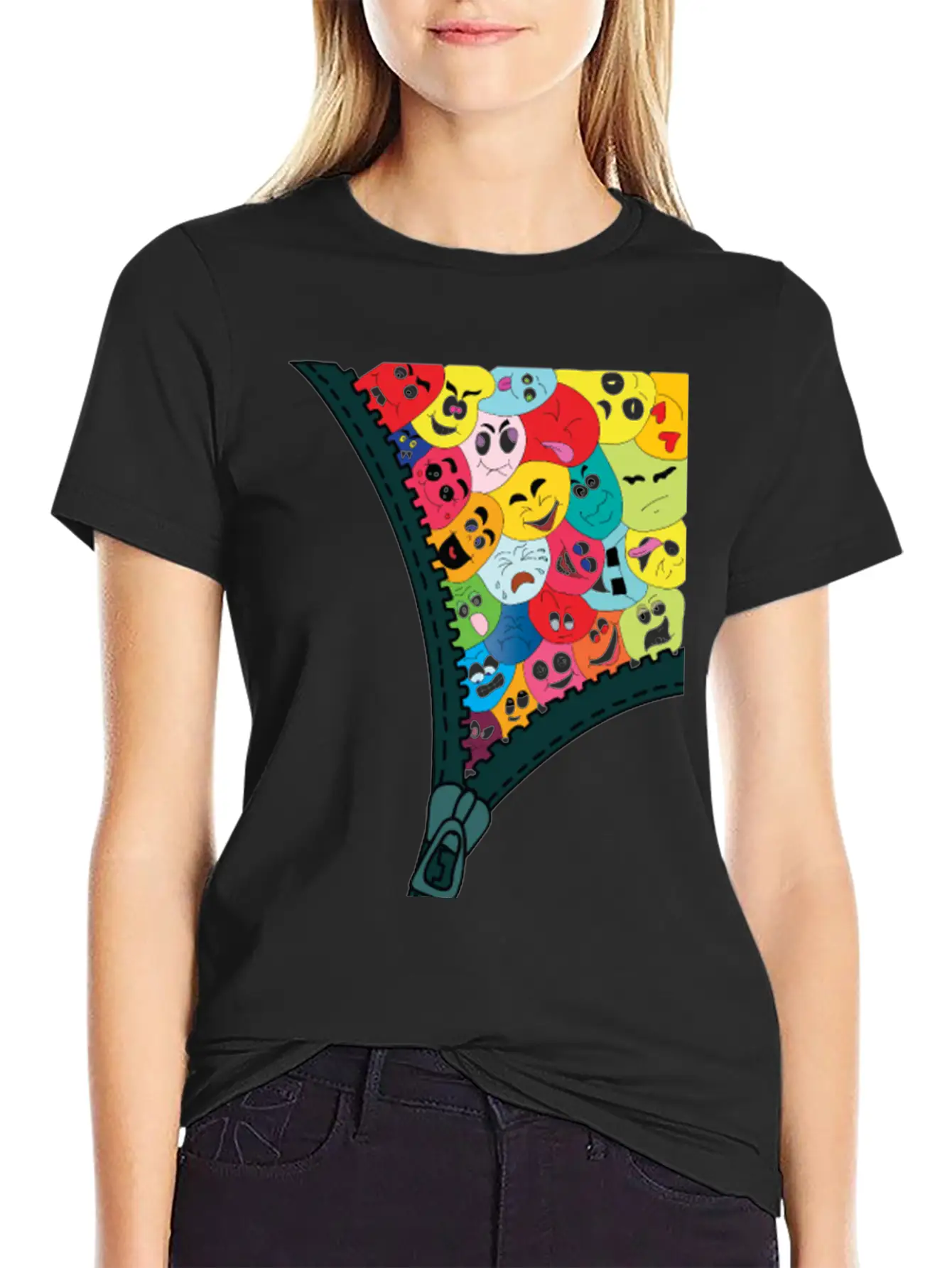 Open Me And A Pack Of Crazies Awaits Unisex Casual T-Shirt – Clean Design For Daily Comfort