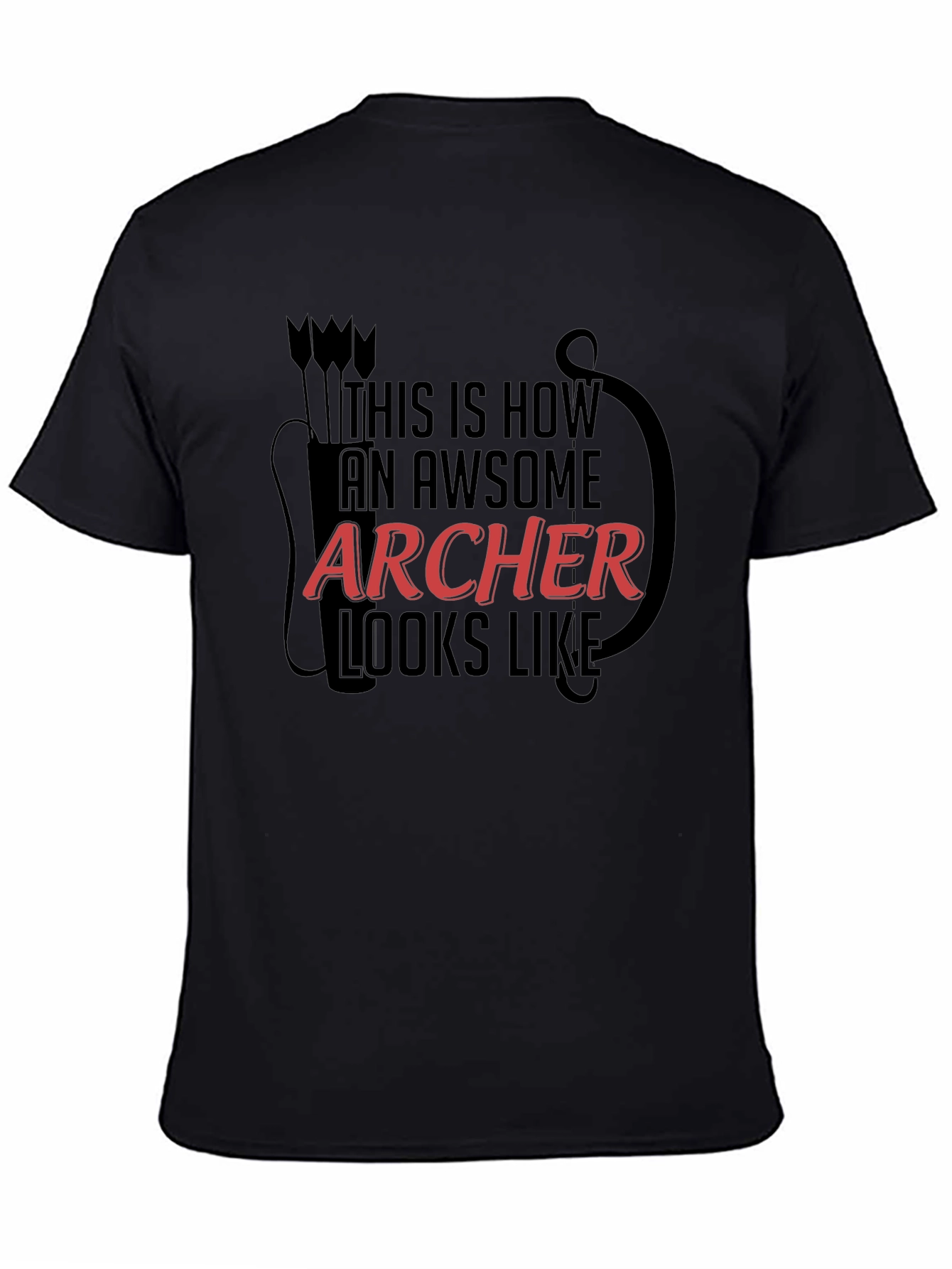 Awesome Archer T-Shirt - Black