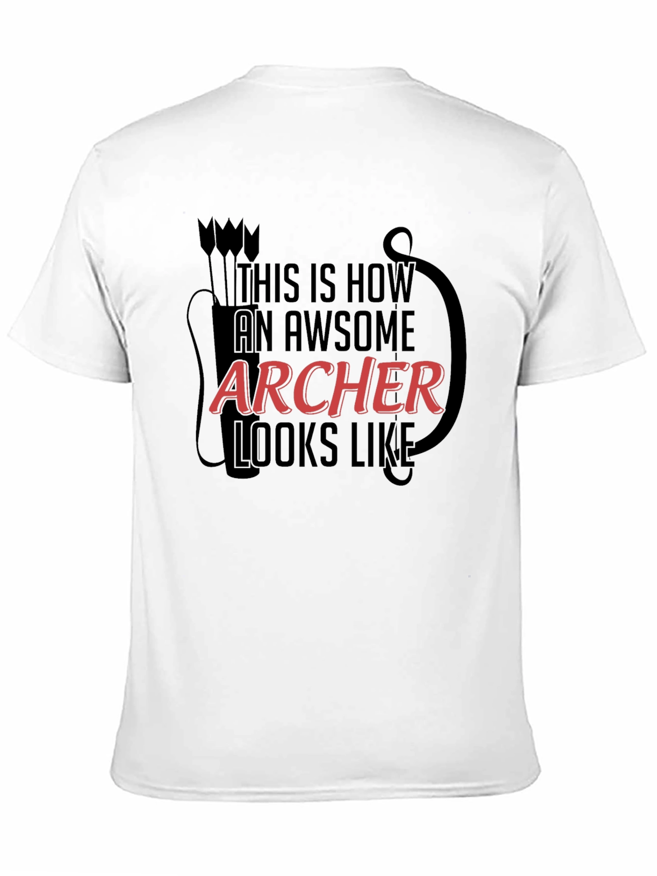 Awesome Archer T-Shirt - Black