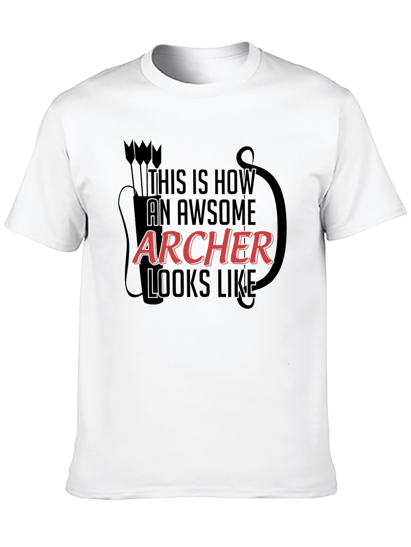 Awesome Archer T-Shirt - Black