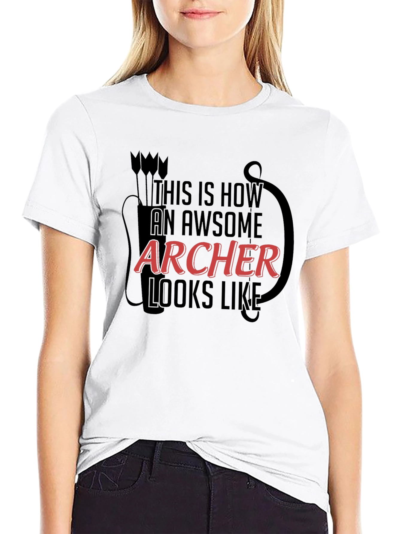 Awesome Archer T-Shirt - Black