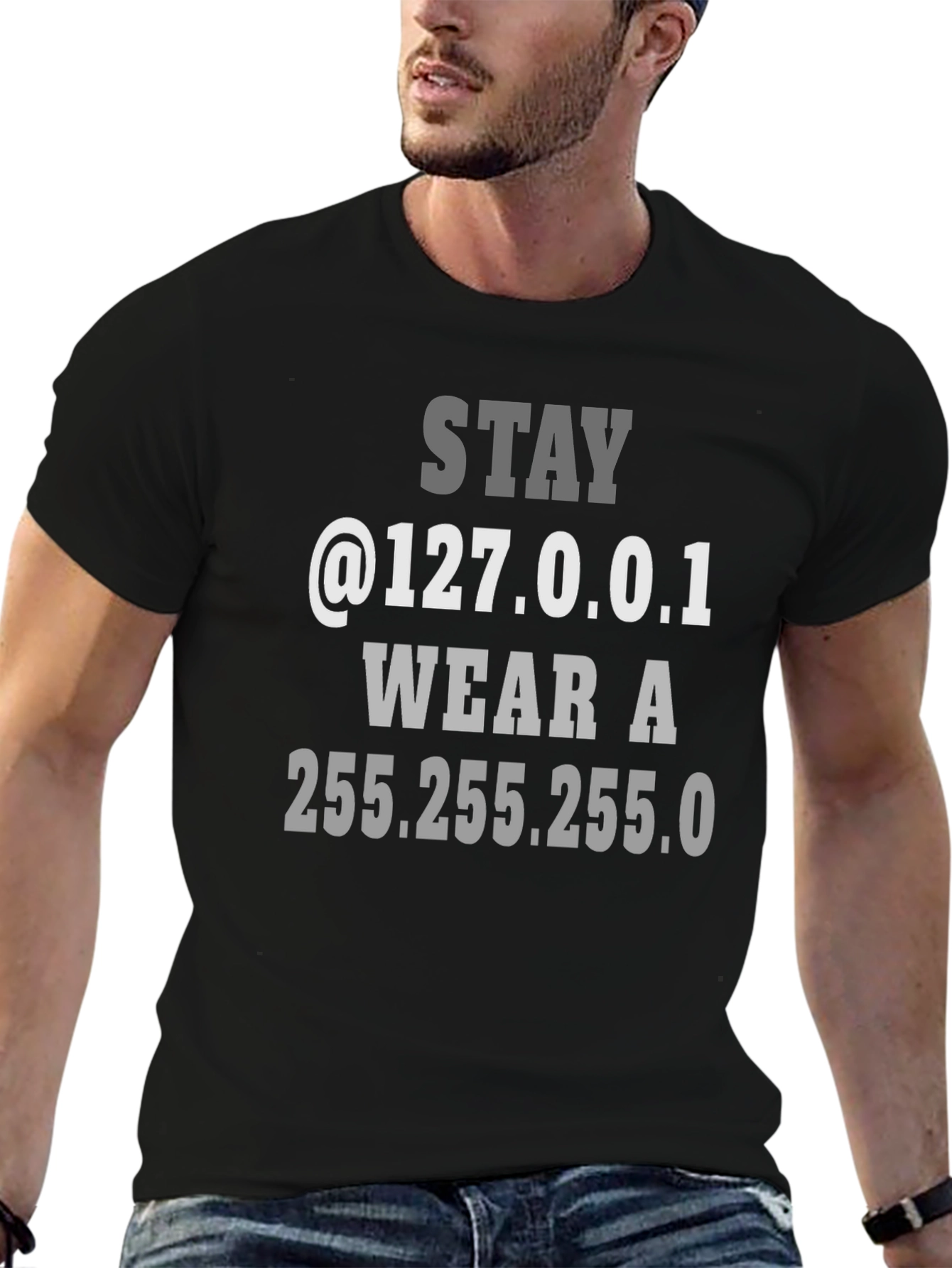 Stay Local T-Shirt - Funny Geek Tee