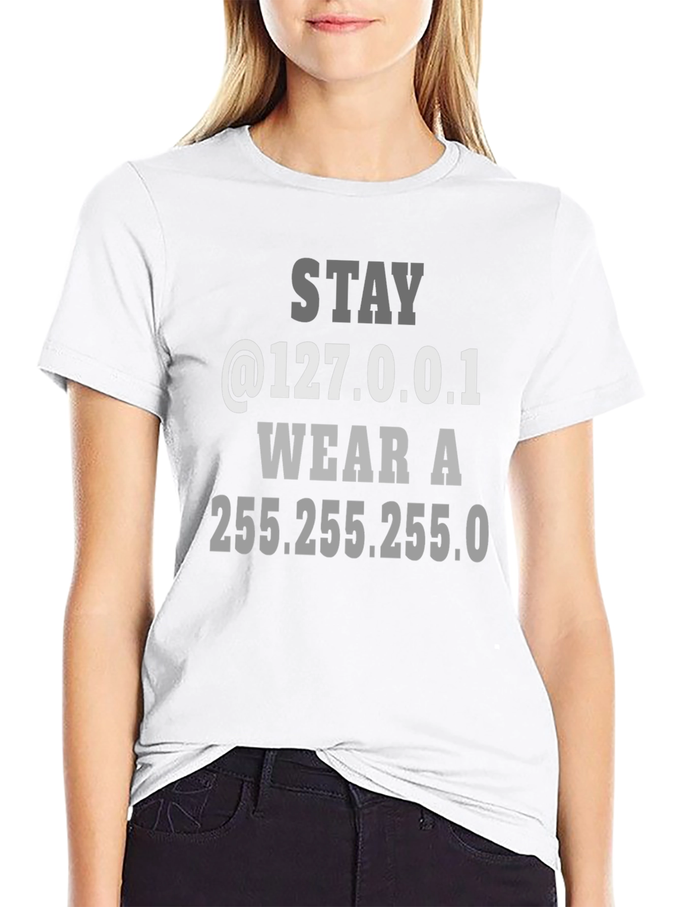 Stay Local T-Shirt - Funny Geek Tee