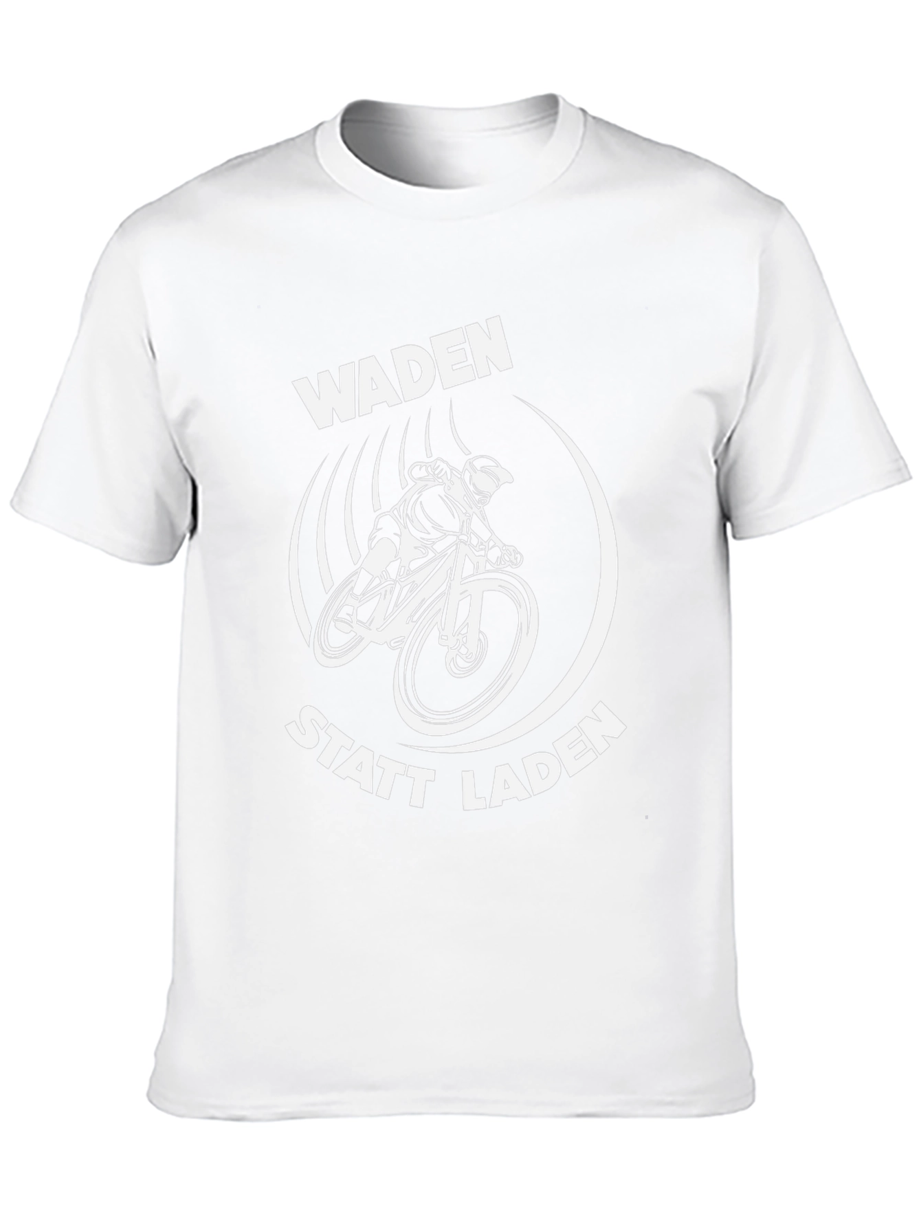 Waden Statt Laden Mountain Bike Graphic Tee