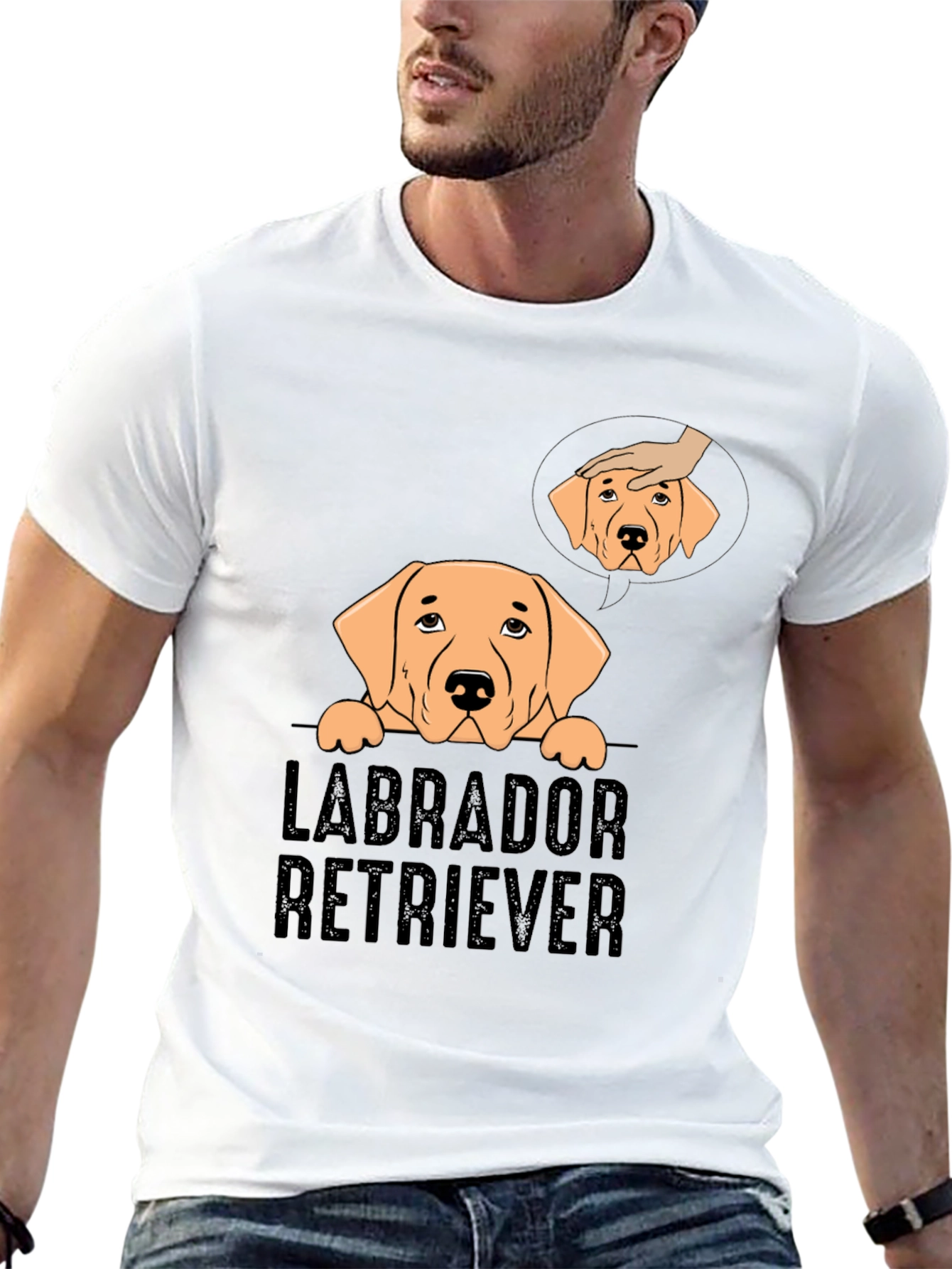 Labrador Retriever Graphic T-Shirt - Dog Lover Tee