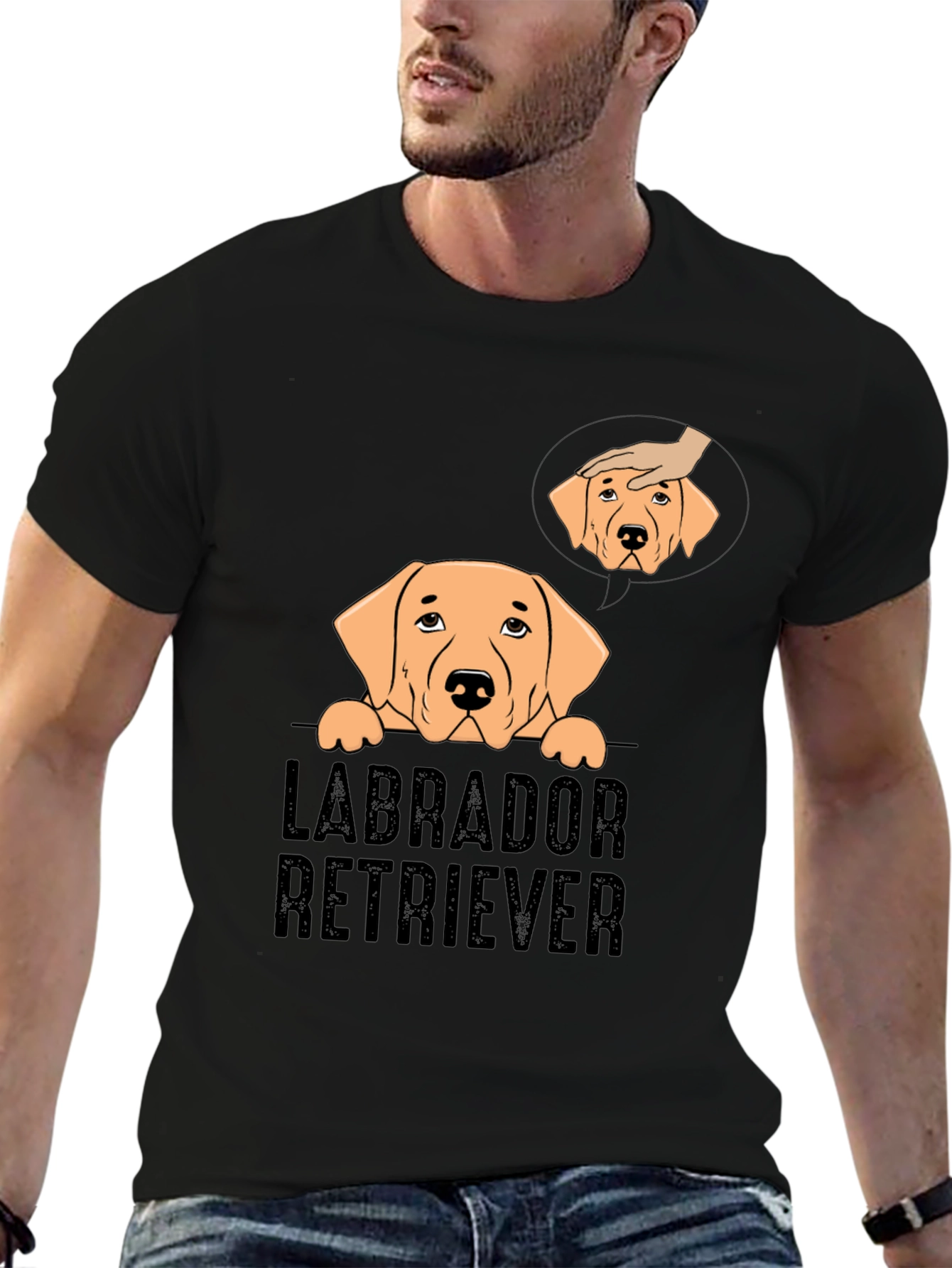 Labrador Retriever Graphic T-Shirt - Dog Lover Tee