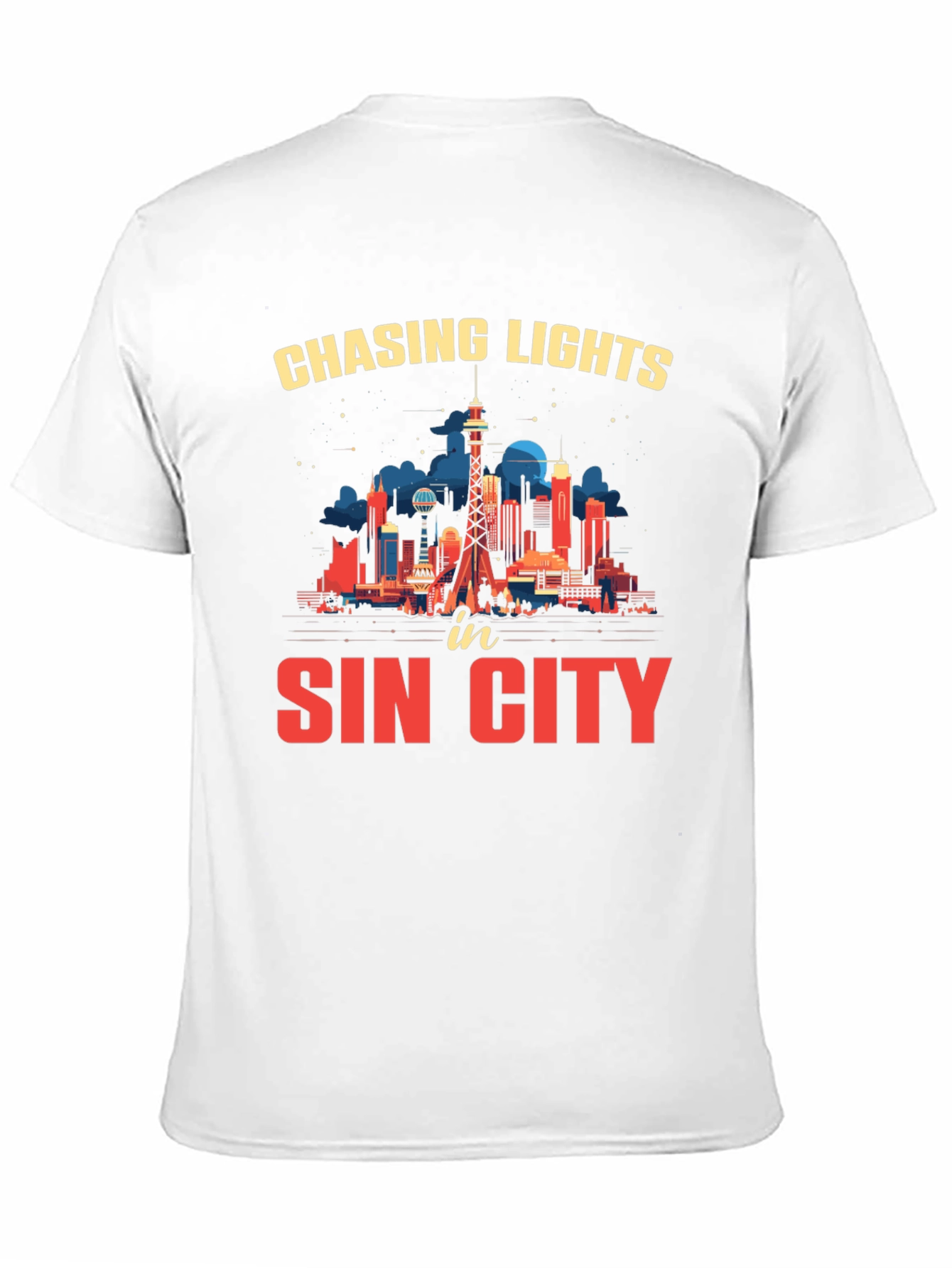 Chasing Lights Sin City T-Shirt