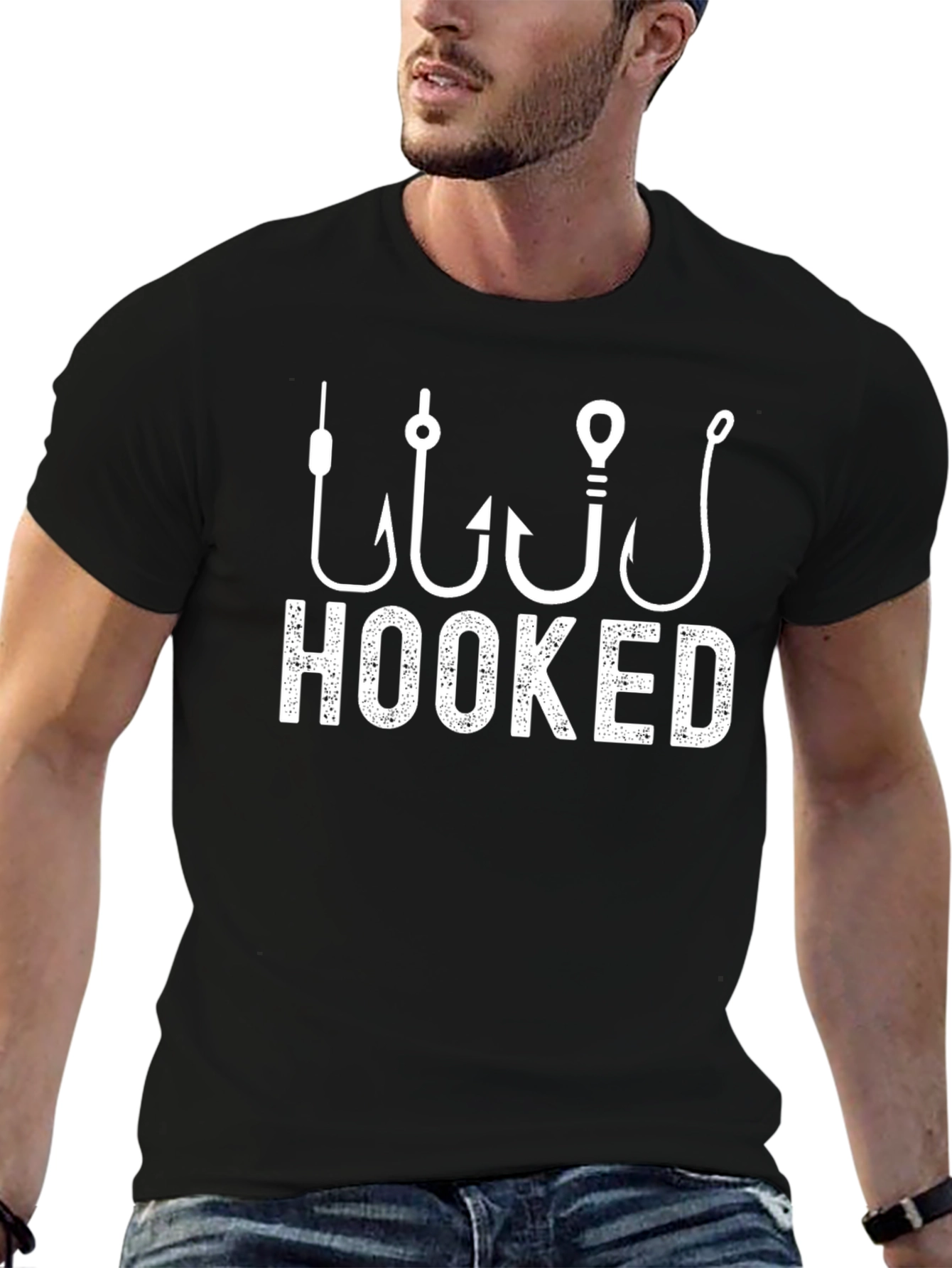 Hooked Fishing T-Shirt: Anglers Delight!
