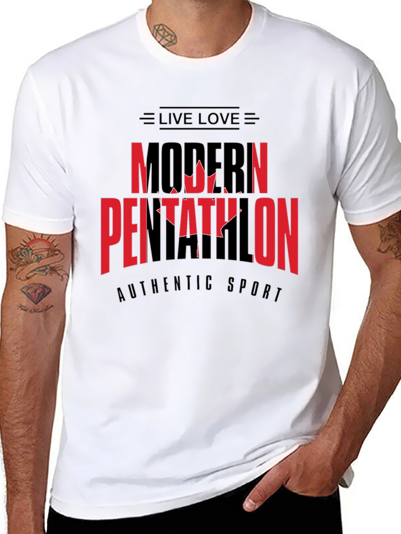 Modern Pentathlon Graphic T-Shirt
