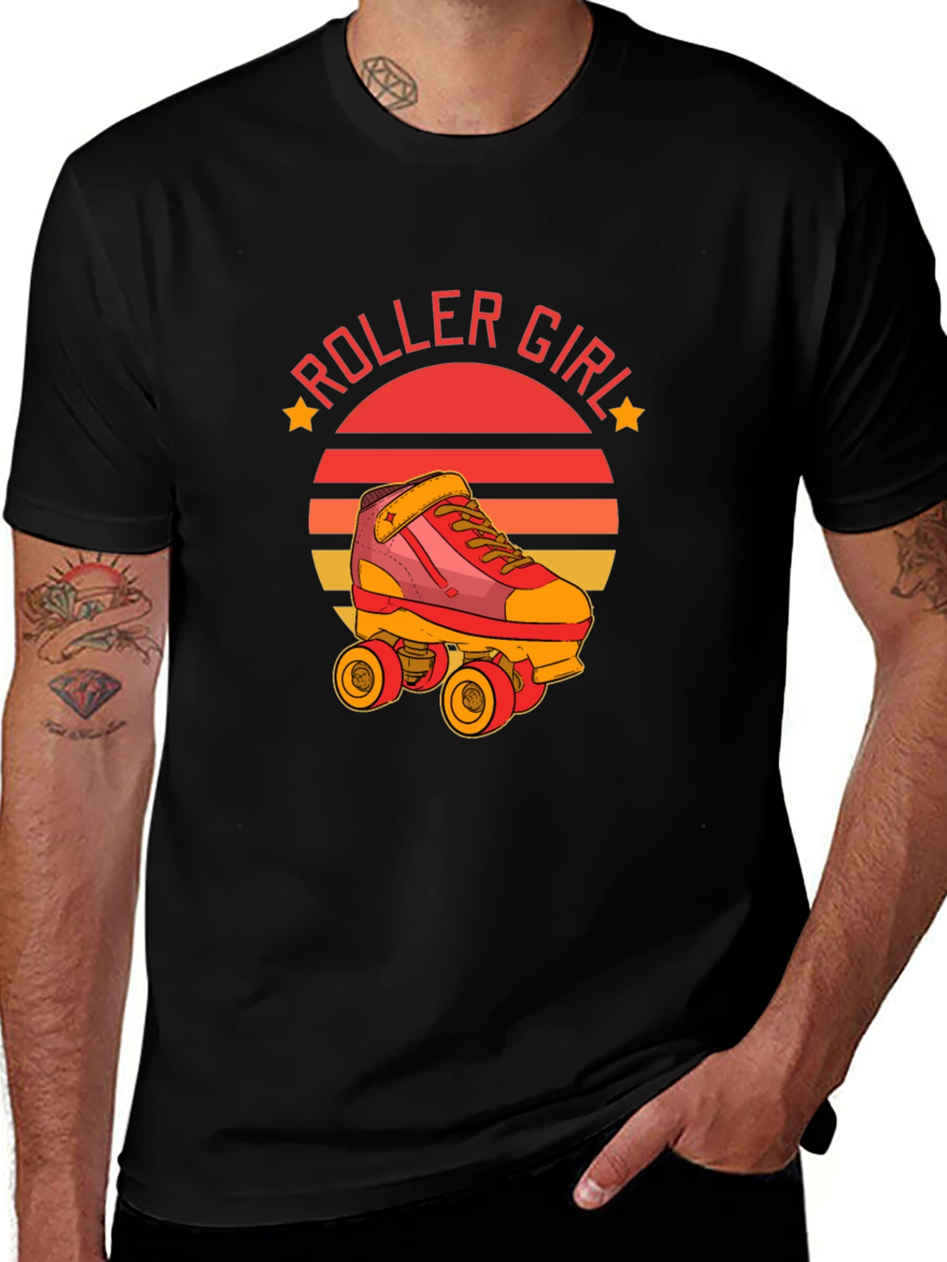 Roller Girl Retro T-Shirt