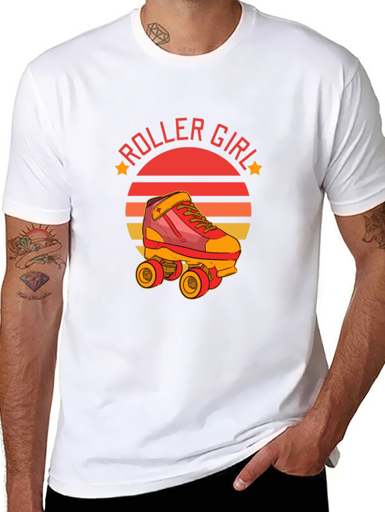 Roller Girl Retro T-Shirt