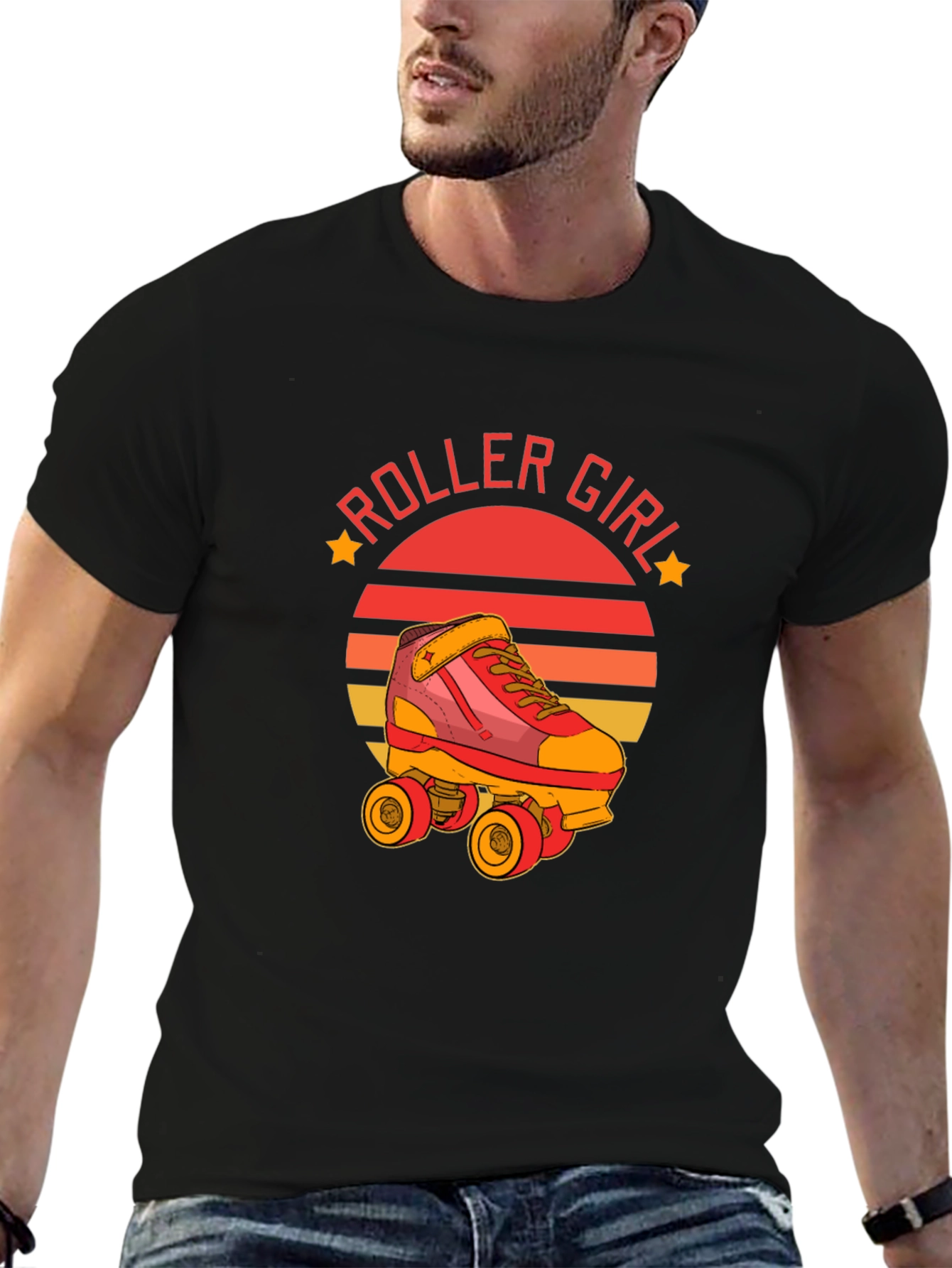 Roller Girl Retro T-Shirt
