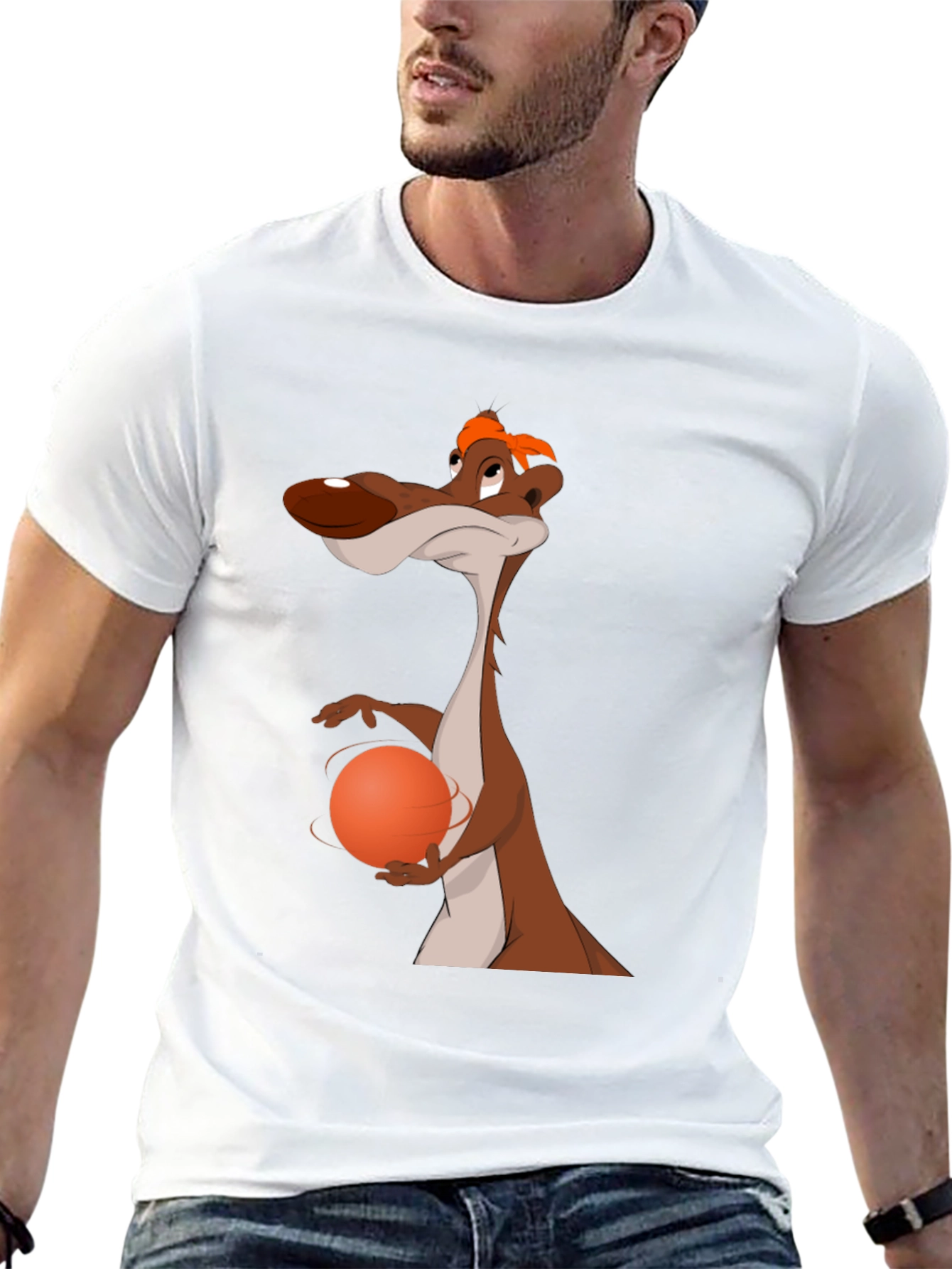 Weasel Basketball T-Shirt