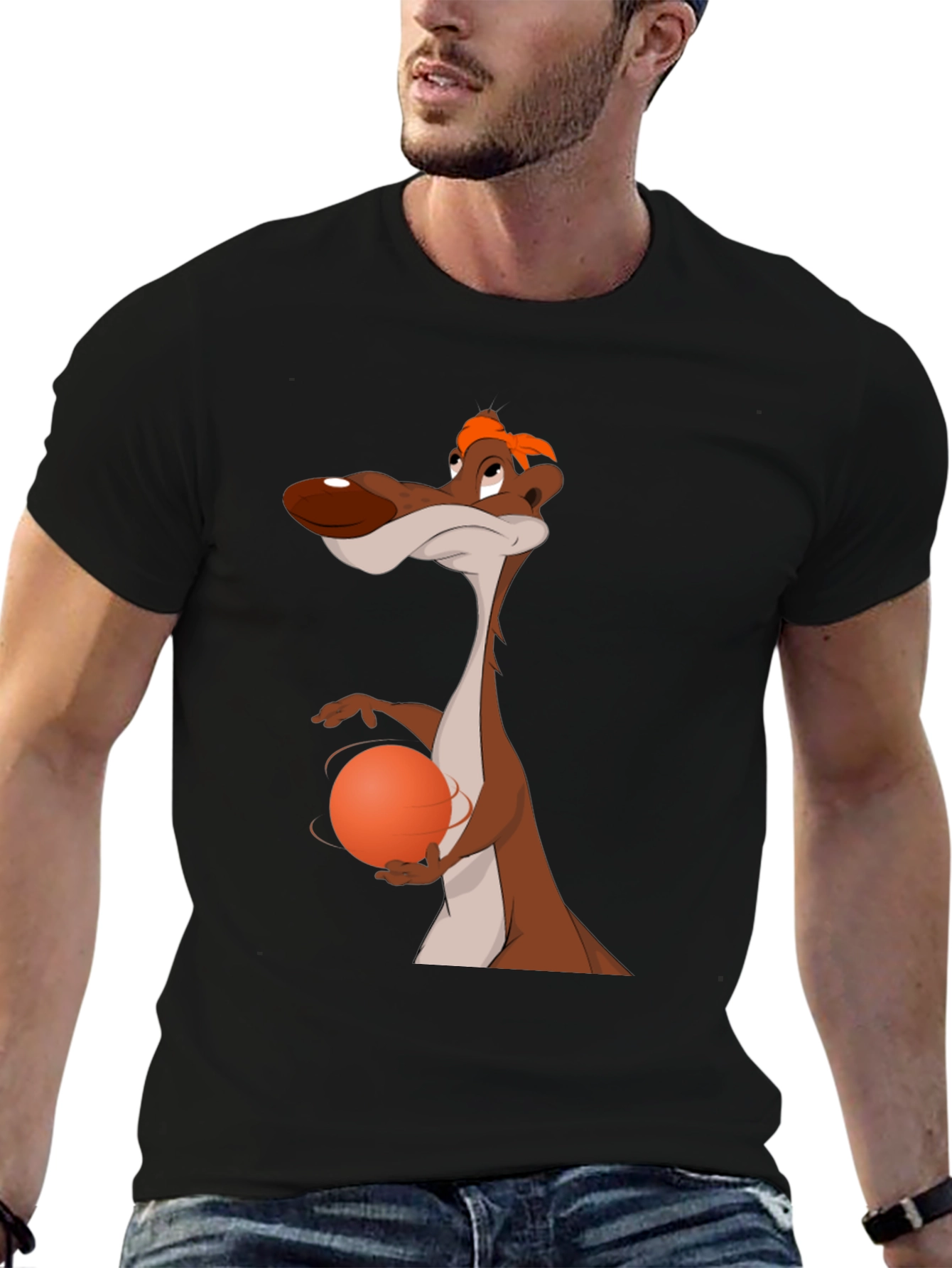 Weasel Basketball T-Shirt