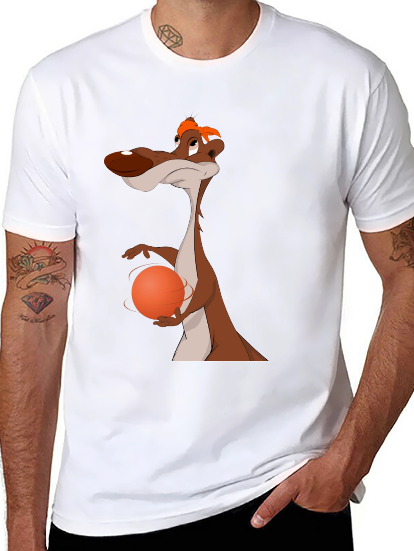 Weasel Basketball T-Shirt