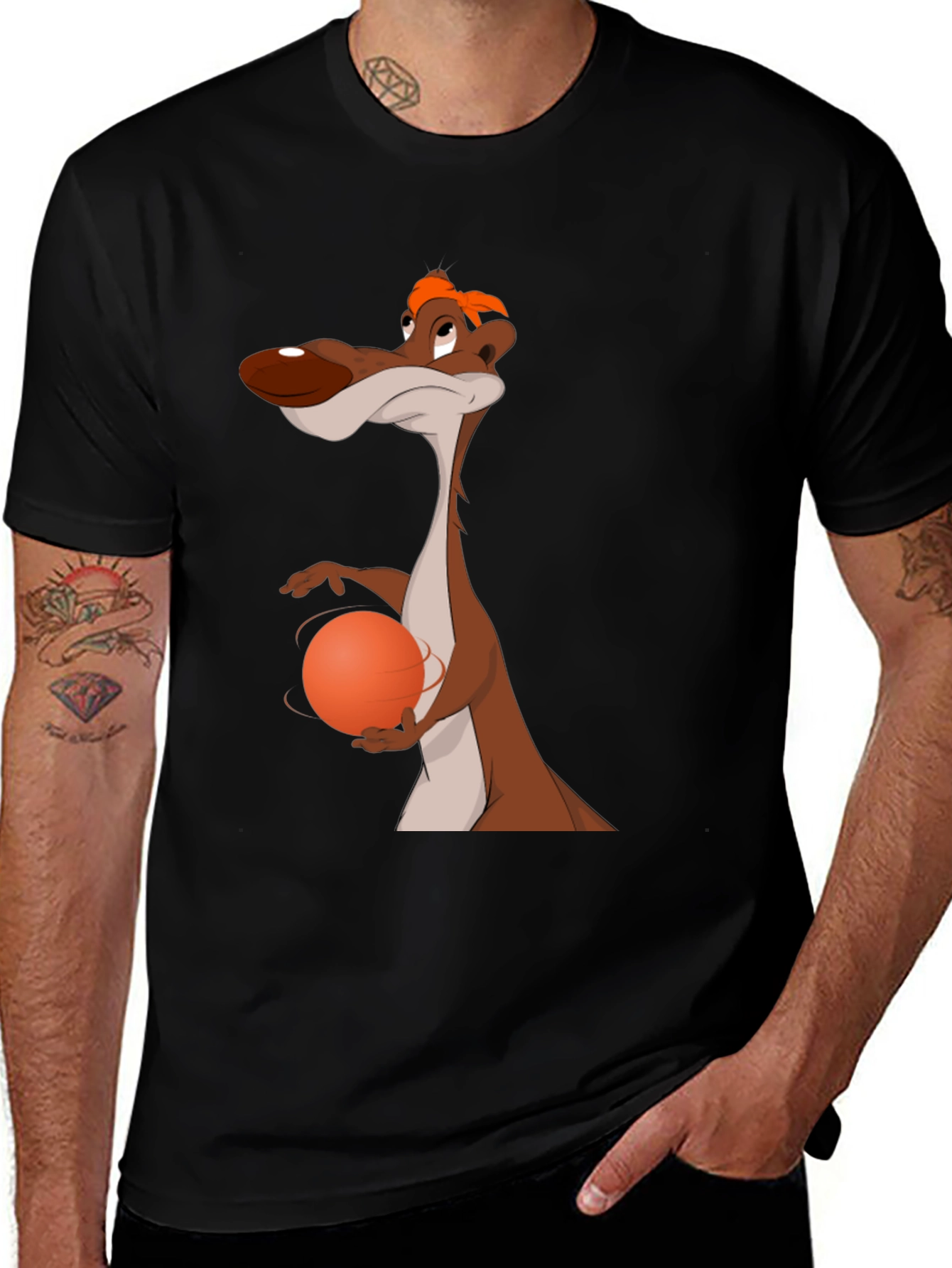 Weasel Basketball T-Shirt