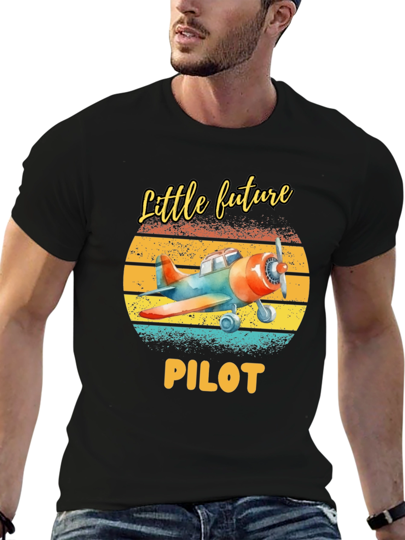 Little Future Pilot T-Shirt - Aviation Tee