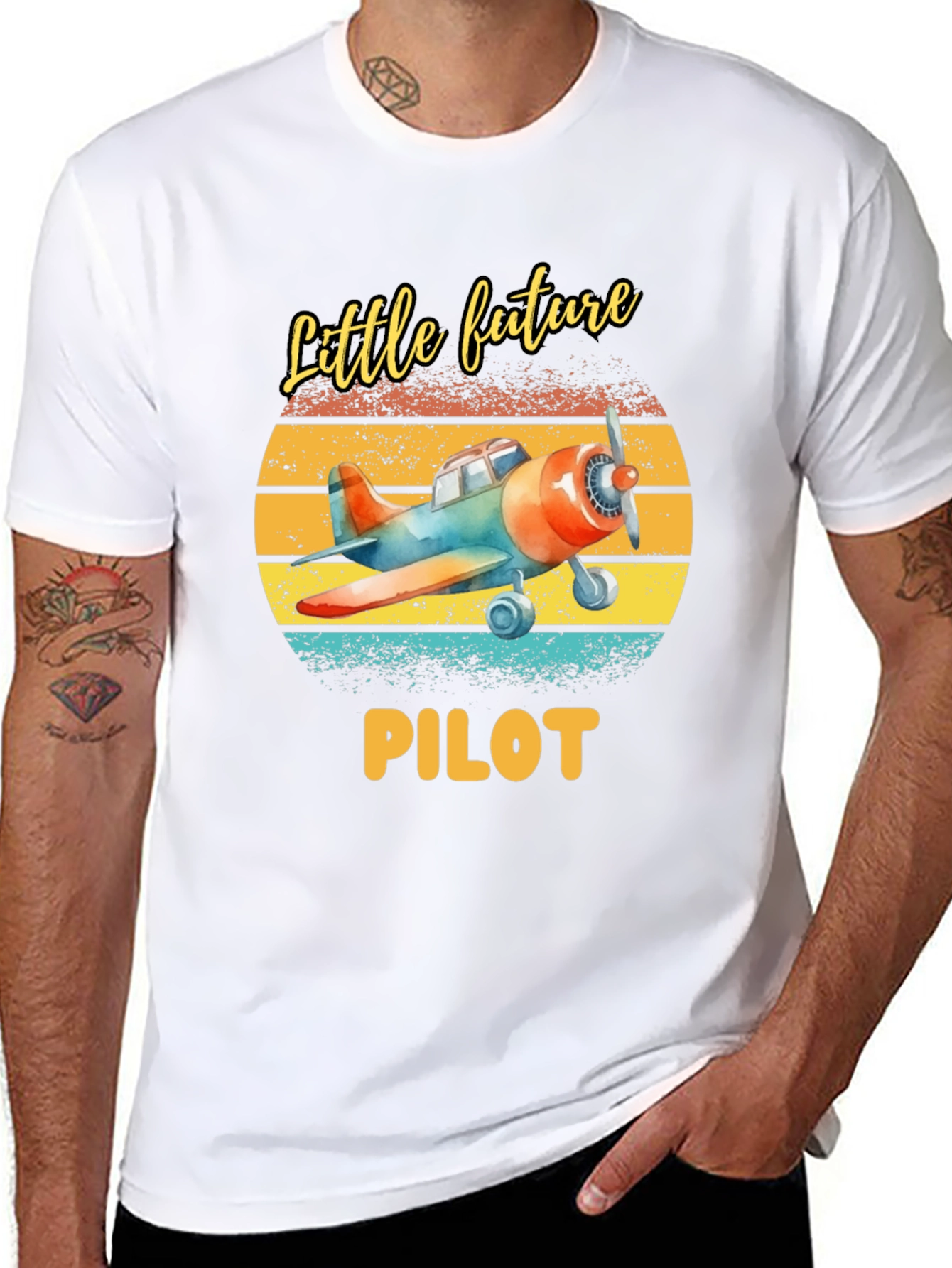 Little Future Pilot T-Shirt - Aviation Tee