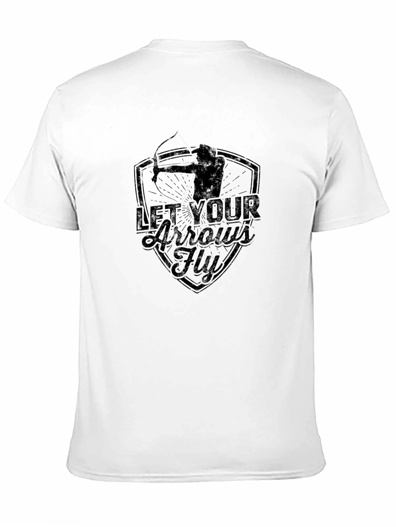 Let Your Arrows Fly Graphic T-Shirt - Archery Tee