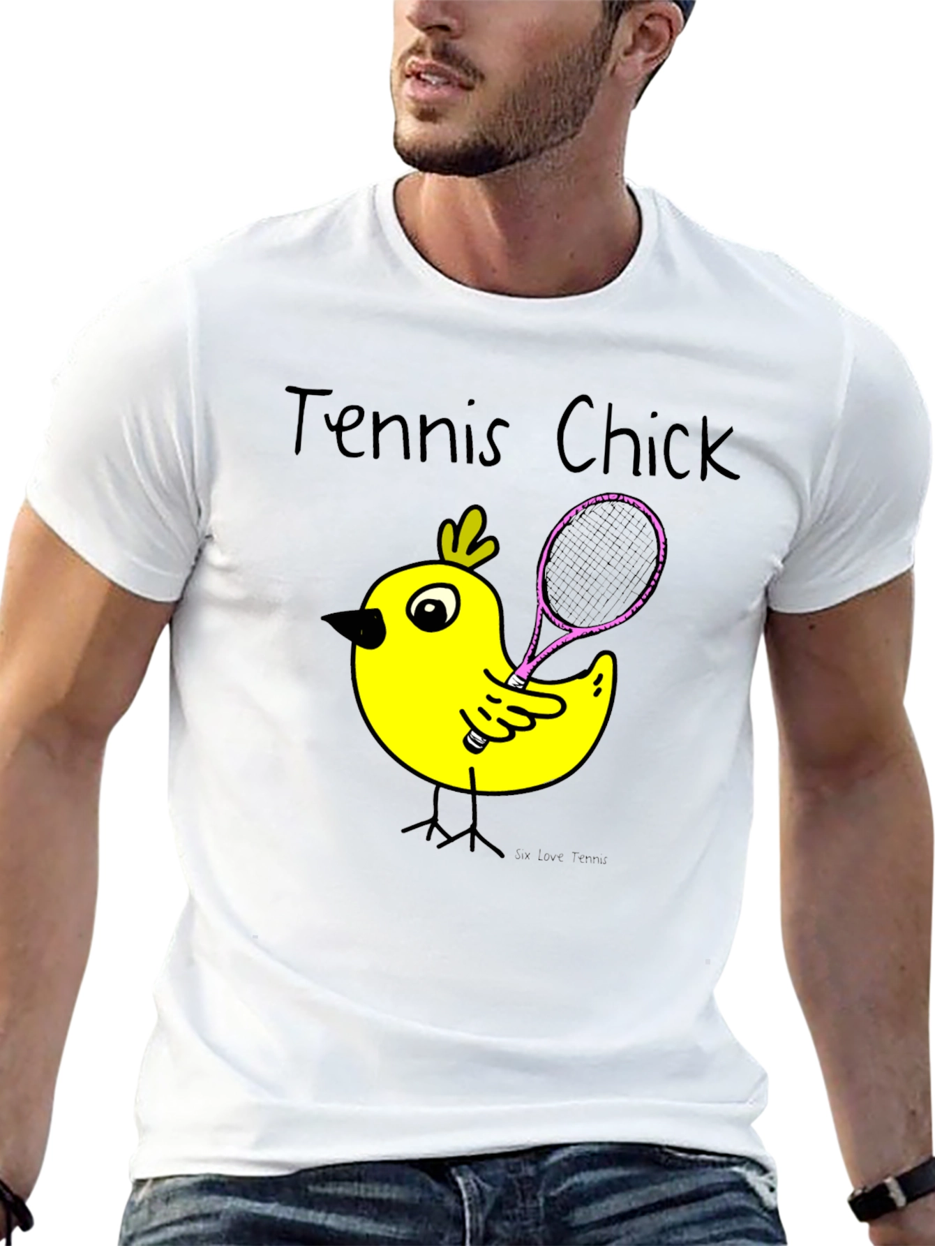 Tennis Chick T-Shirt - Funny Sportswear