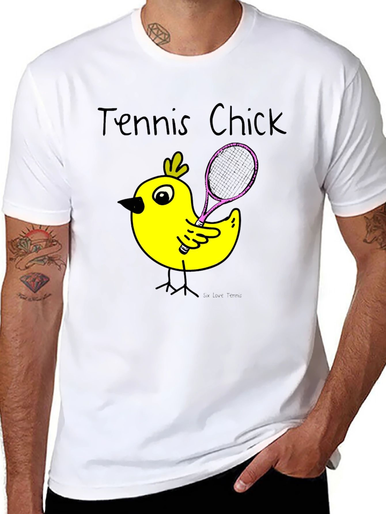 Tennis Chick T-Shirt - Funny Sportswear