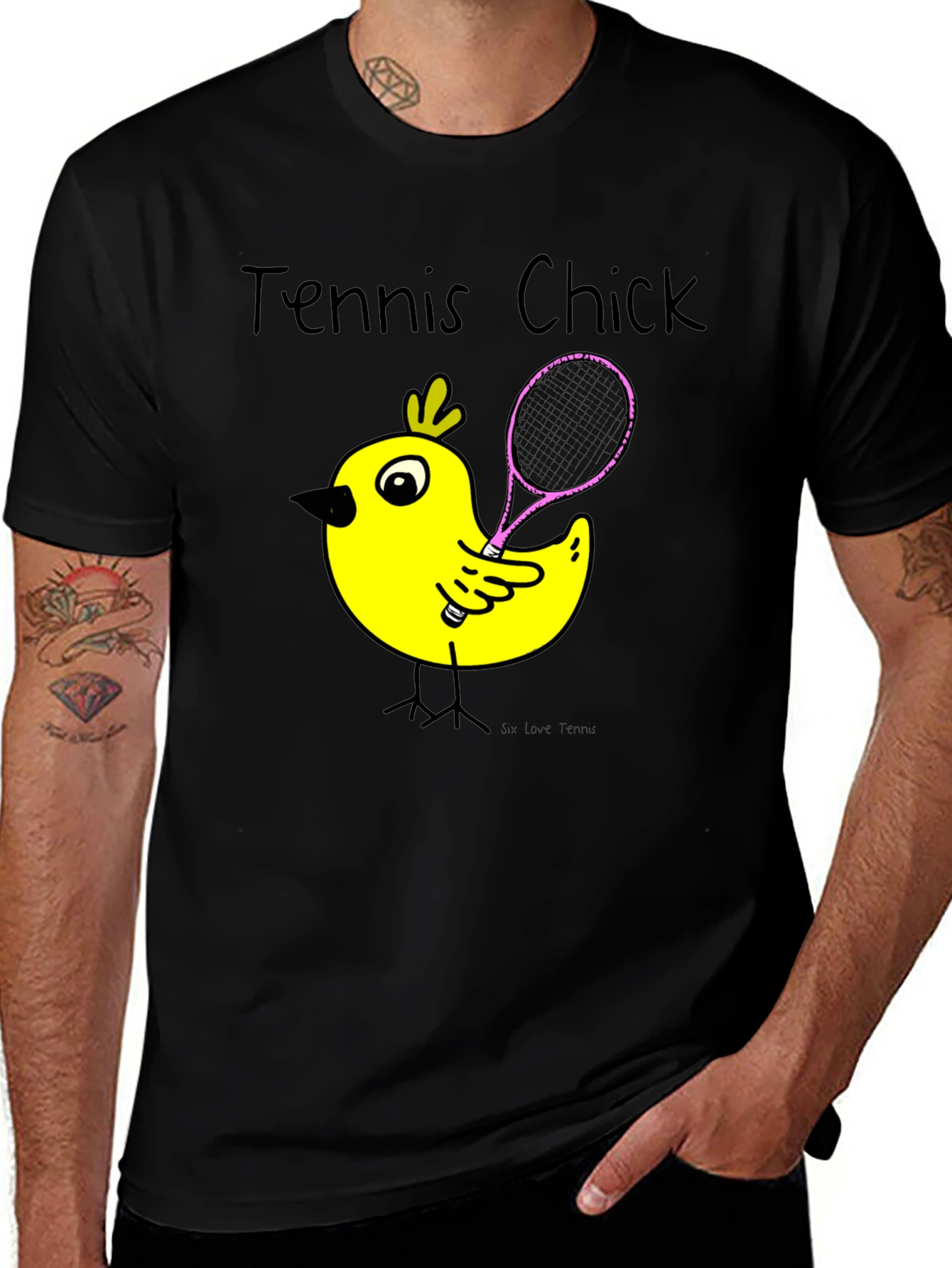 Tennis Chick T-Shirt - Funny Sportswear