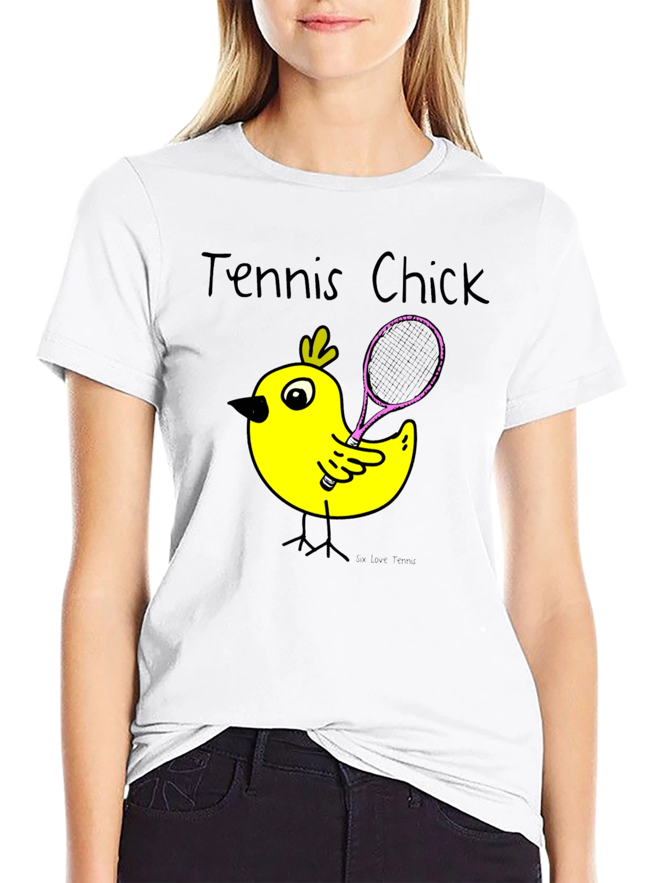 Tennis Chick T-Shirt - Funny Sportswear