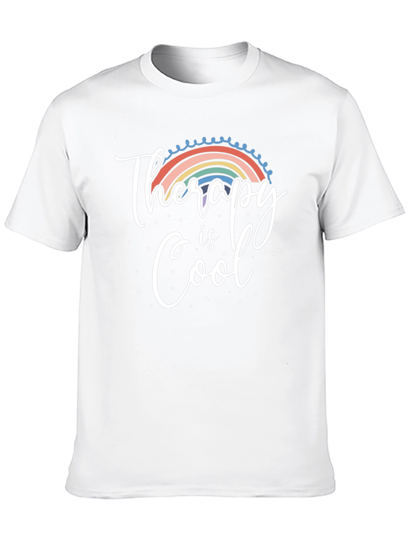 Therapy is Cool Rainbow T-Shirt