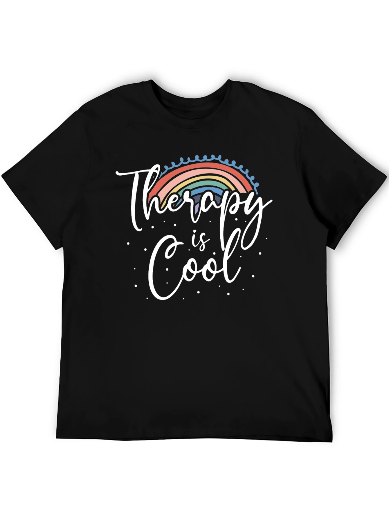 Therapy is Cool Rainbow T-Shirt