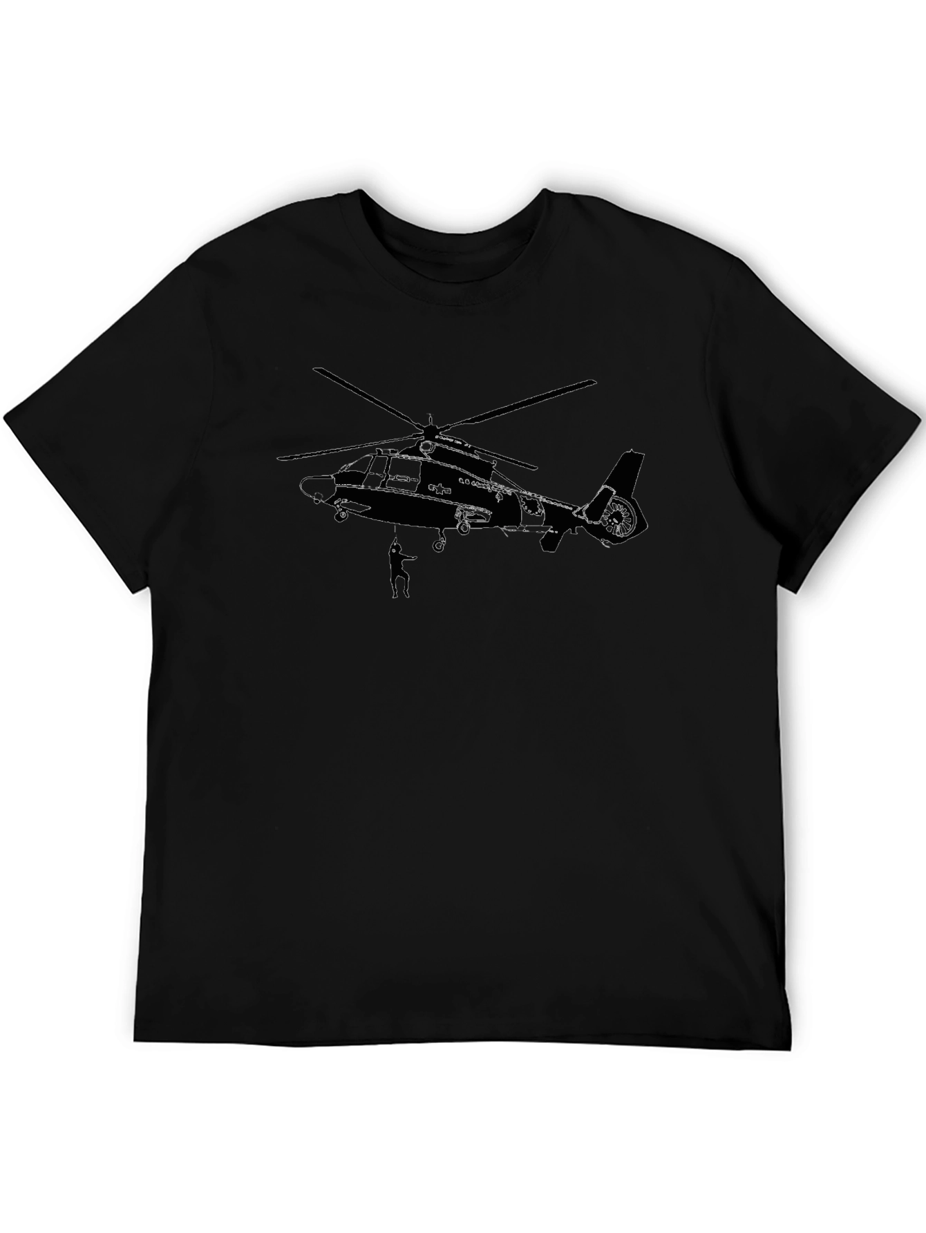 Military Helicopter Design Tee