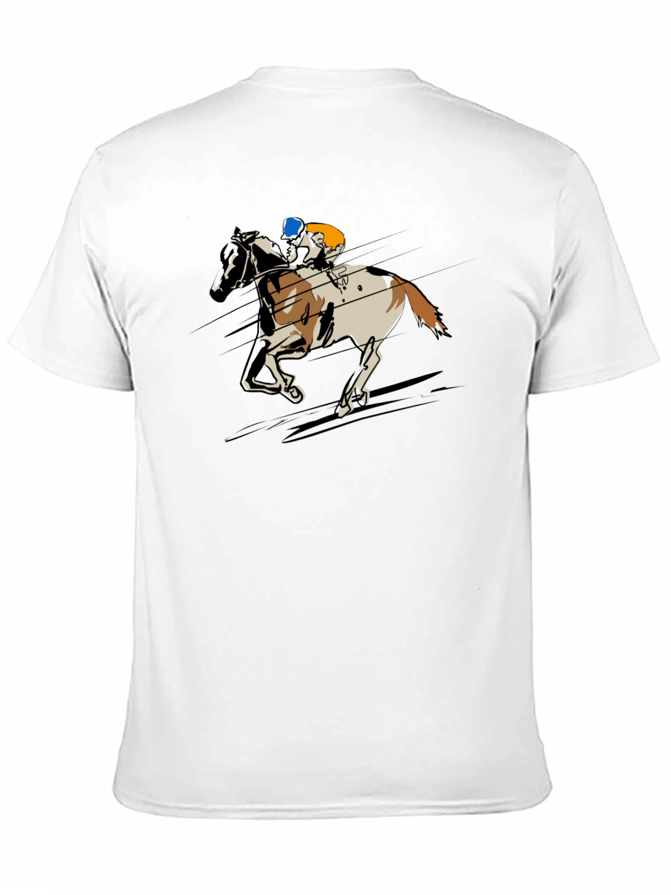 Horse Racing Graphic Tee - Equestrian T-Shirt