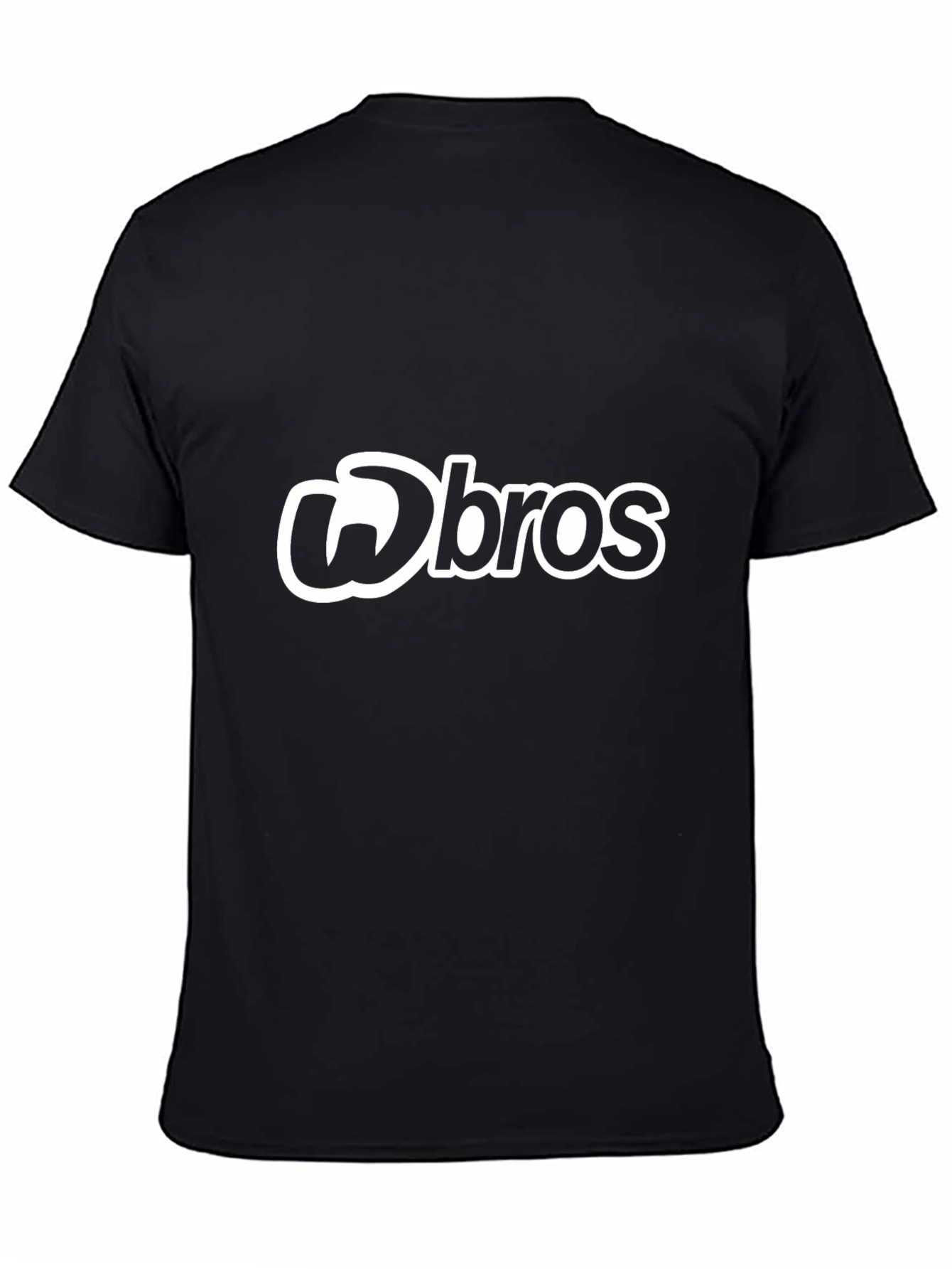 Stylish Bros Graphic Tee - Black Cotton T-Shirt