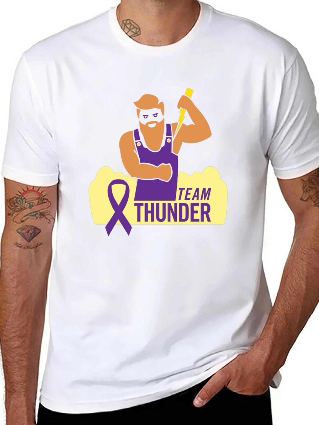 Team Thunder Graphic T-Shirt - Support and Style!