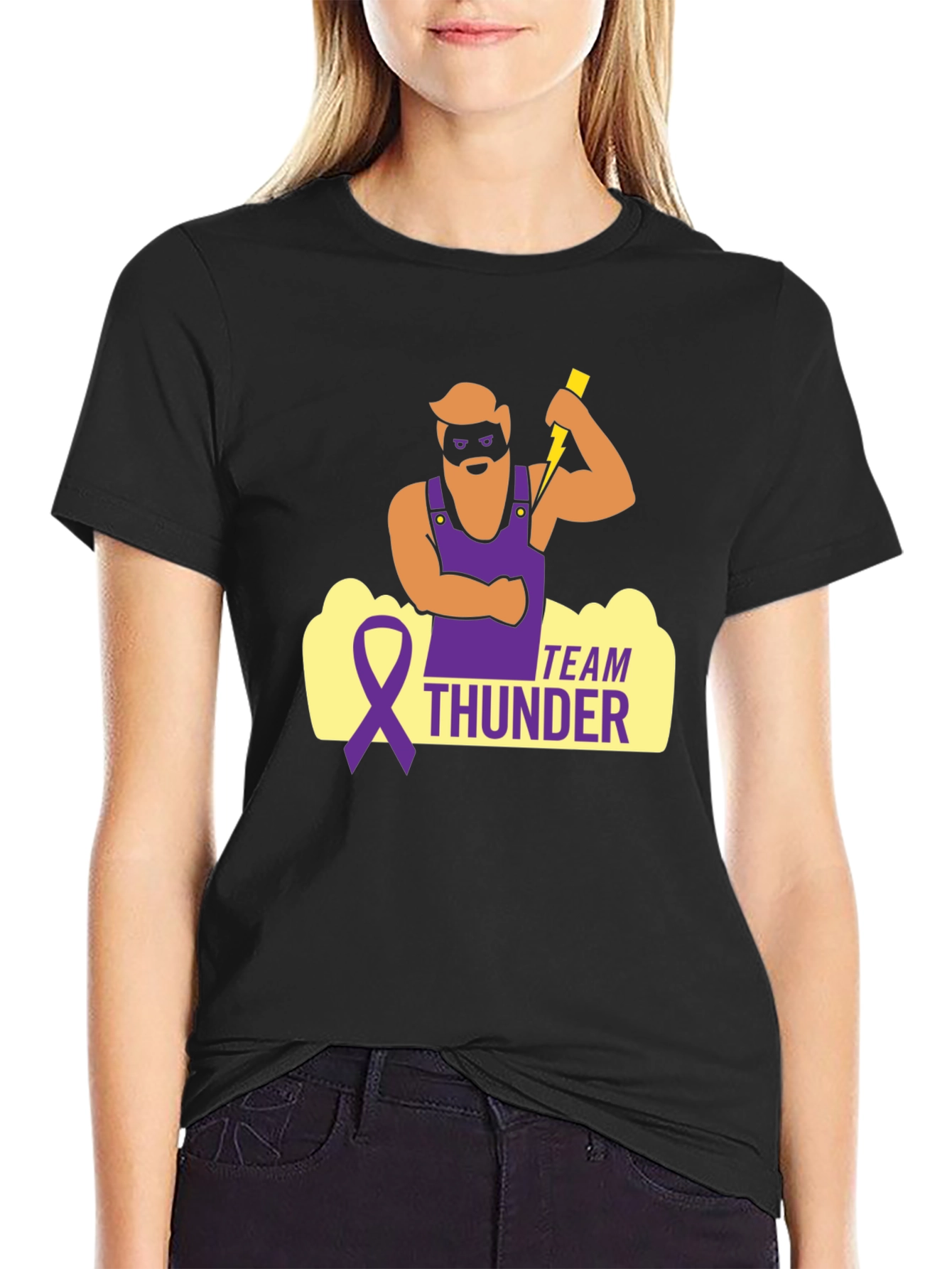 Team Thunder Graphic T-Shirt - Support and Style!