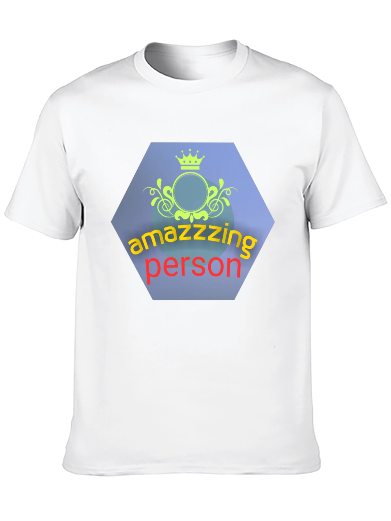 Amazzzing Person Graphic Tee - Black