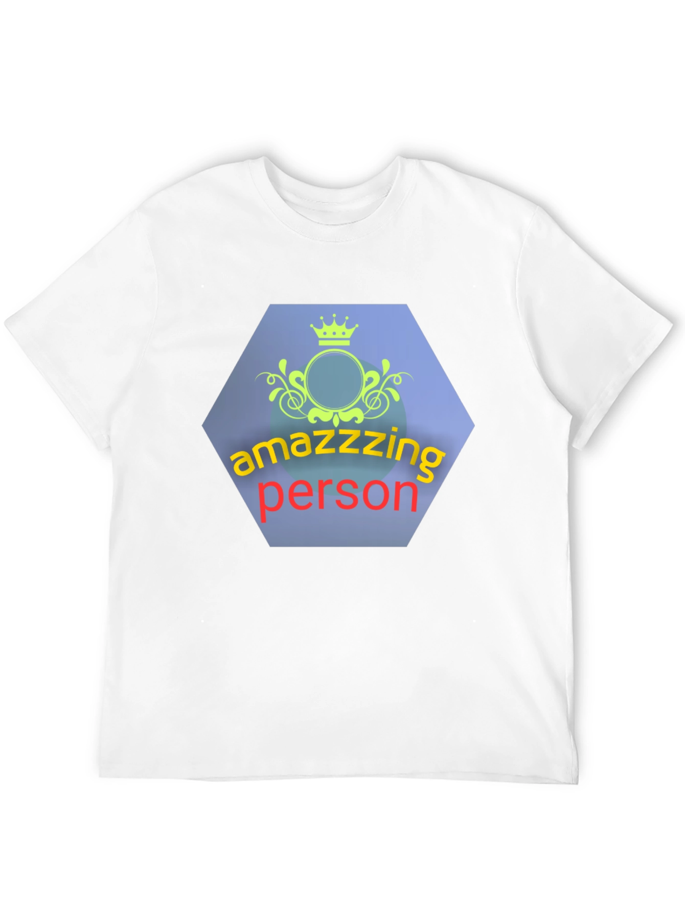 Amazzzing Person Graphic Tee - Black