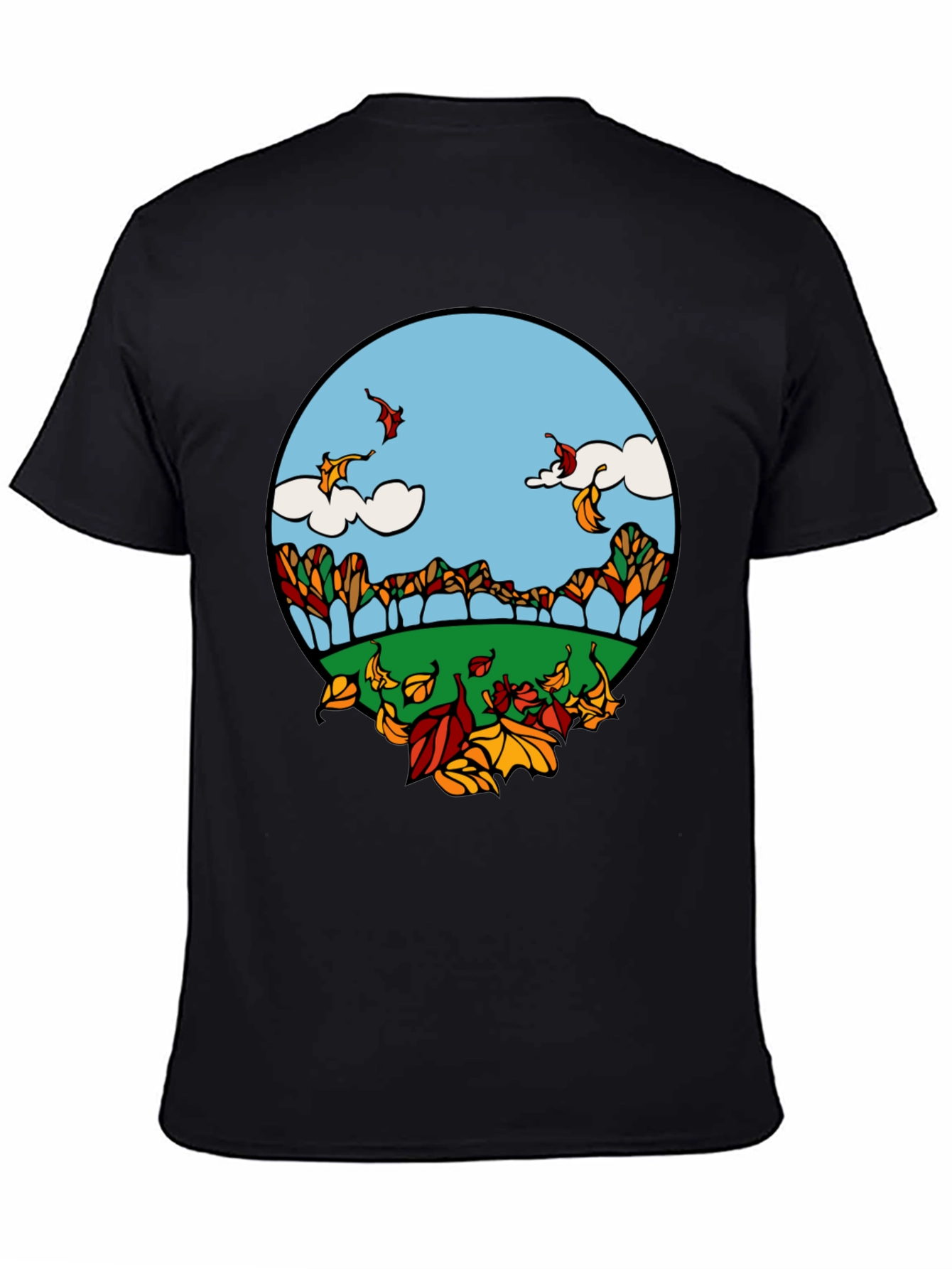 Autumn Landscape Graphic Tee