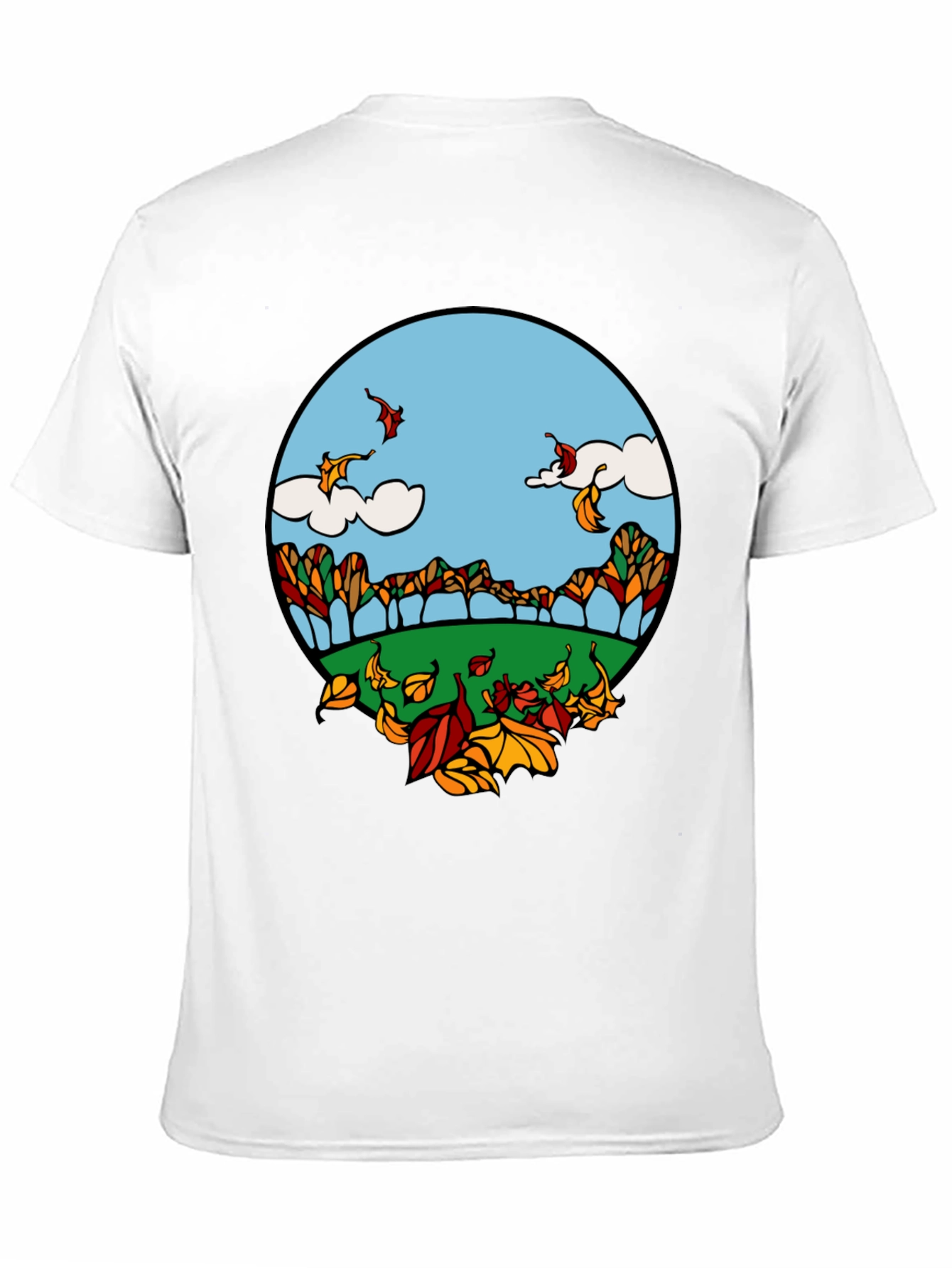 Autumn Landscape Graphic Tee