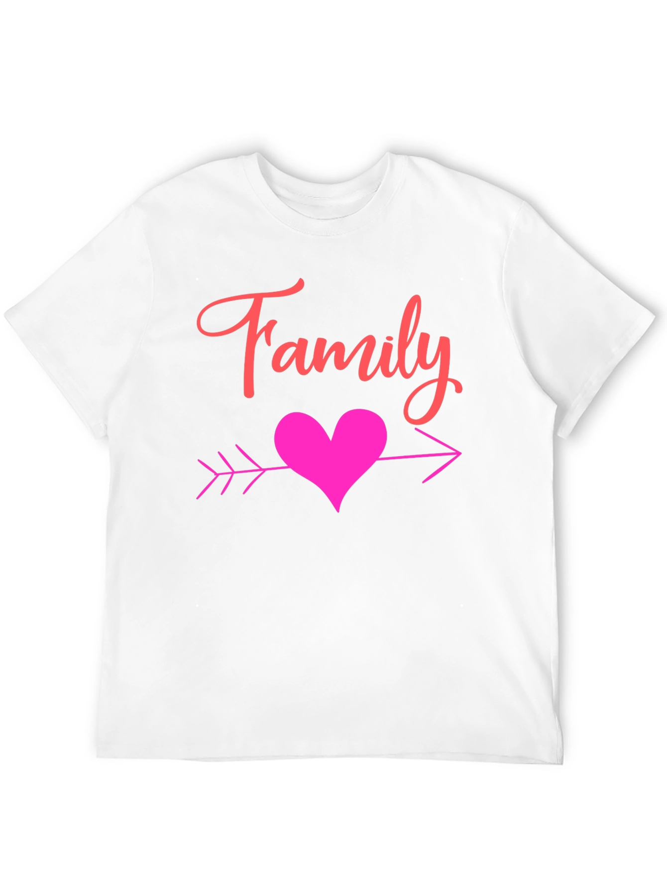 Family Heart Arrow Graphic Tee