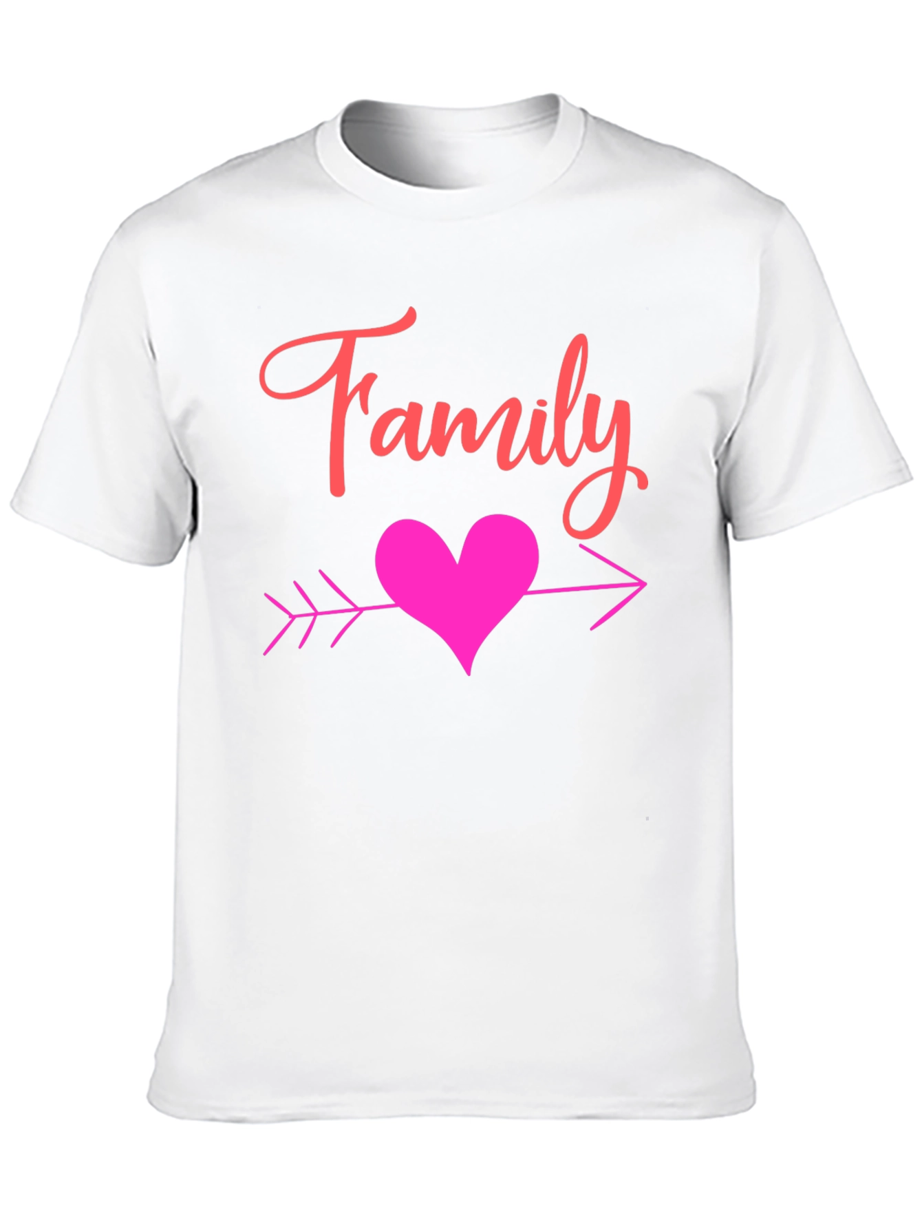 Family Heart Arrow Graphic Tee